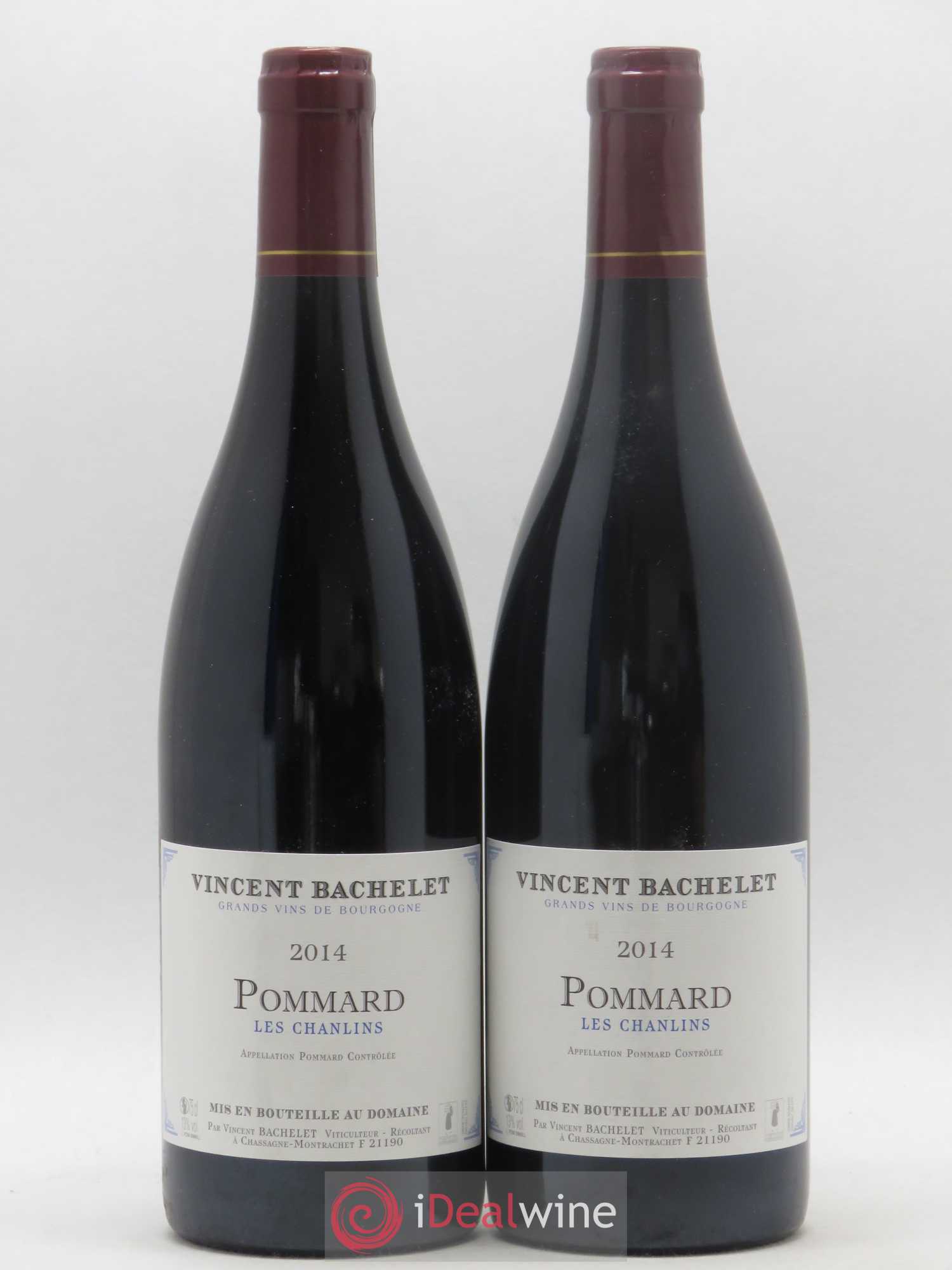 Pommard Les Chanlins Vincent Bachelet 2014 - Posten von 2 Flaschen - 0