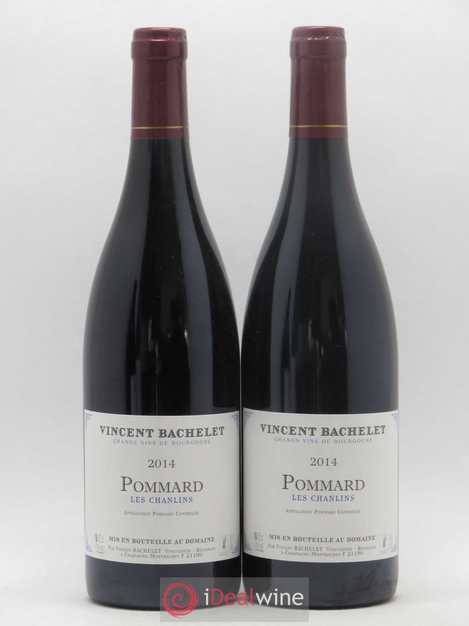 Pommard Les Chanlins Vincent Bachelet 2014 - Posten von 2 Flaschen - 0