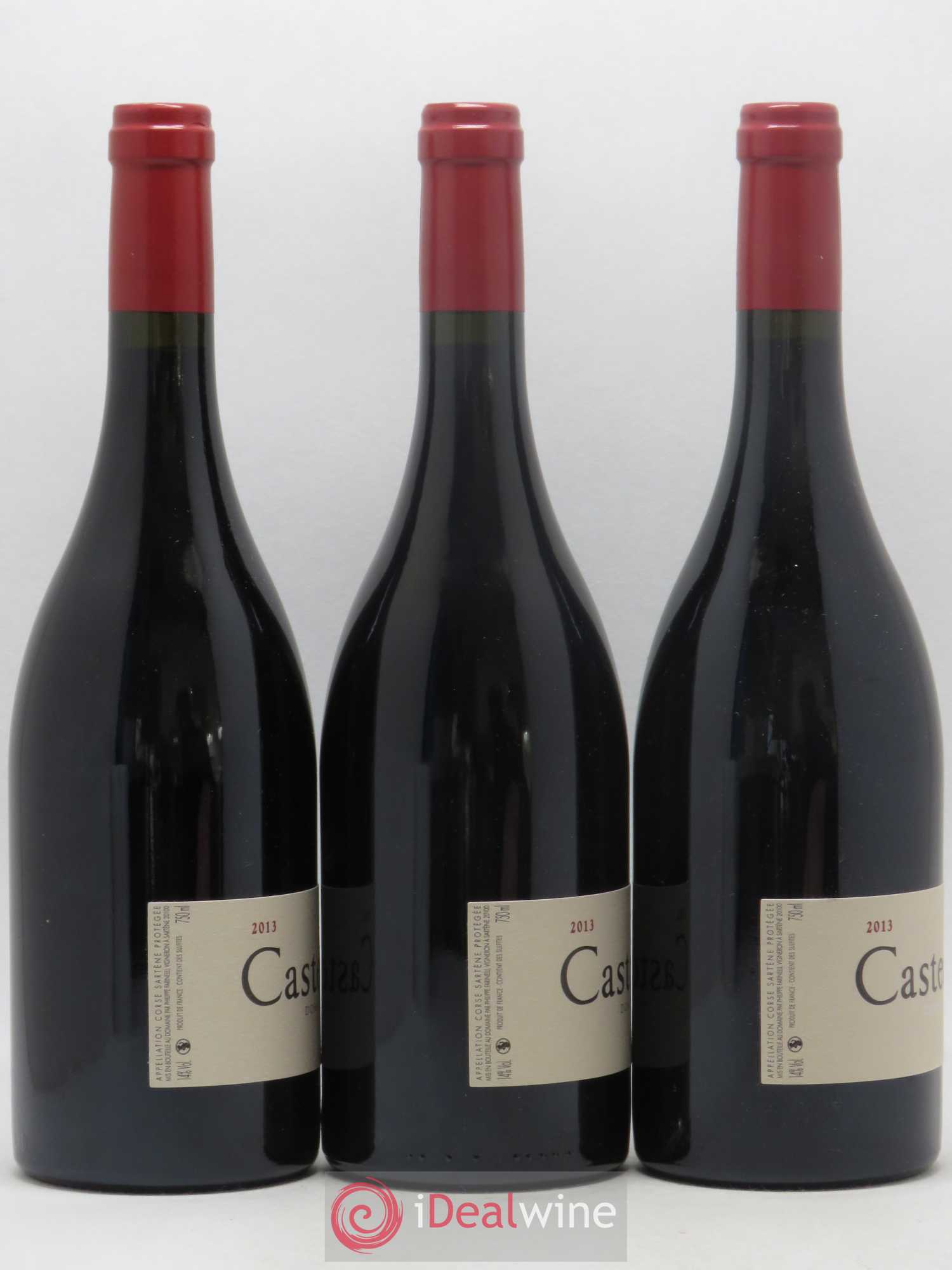 Vin de Corse Saparale Casteddu 2013 - Lot de 3 bouteilles - 1