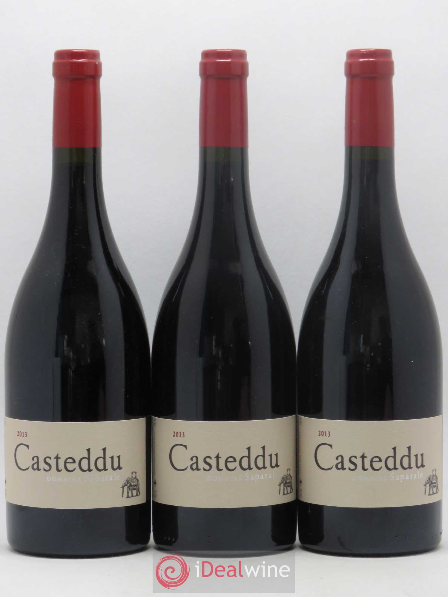 Vin de Corse Saparale Casteddu 2013 - Lot de 3 bouteilles - 0