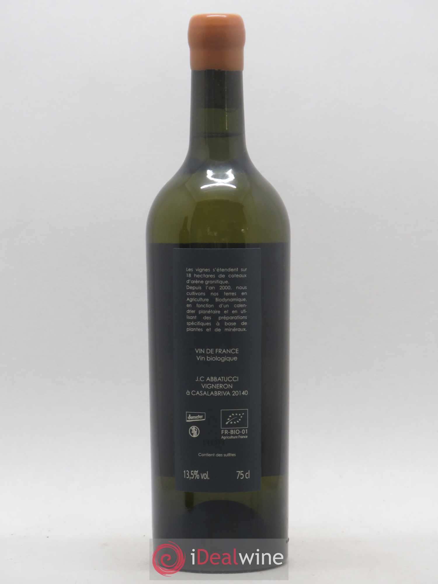 Vin de France Diplomate d'Empire Comte Abbatucci (Domaine) 2016 - Lot de 1 bouteille - 1