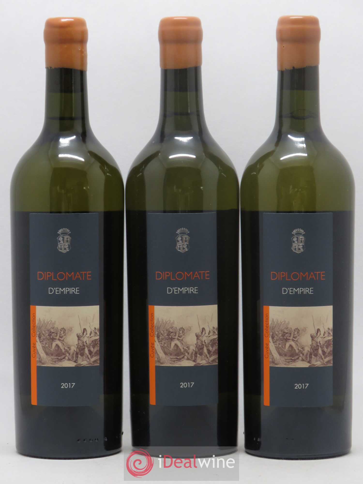 Vin de France Diplomate d'Empire Comte Abbatucci (Domaine) 2017 - Lot de 3 bouteilles - 0