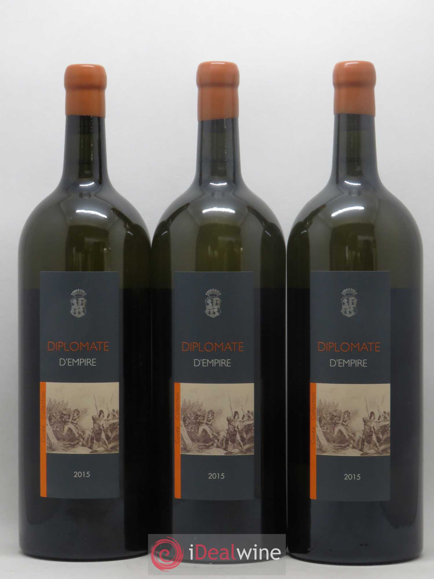 Vin de France Diplomate d'Empire Comte Abbatucci (Domaine) 2015 - Lot de 3 magnums - 0