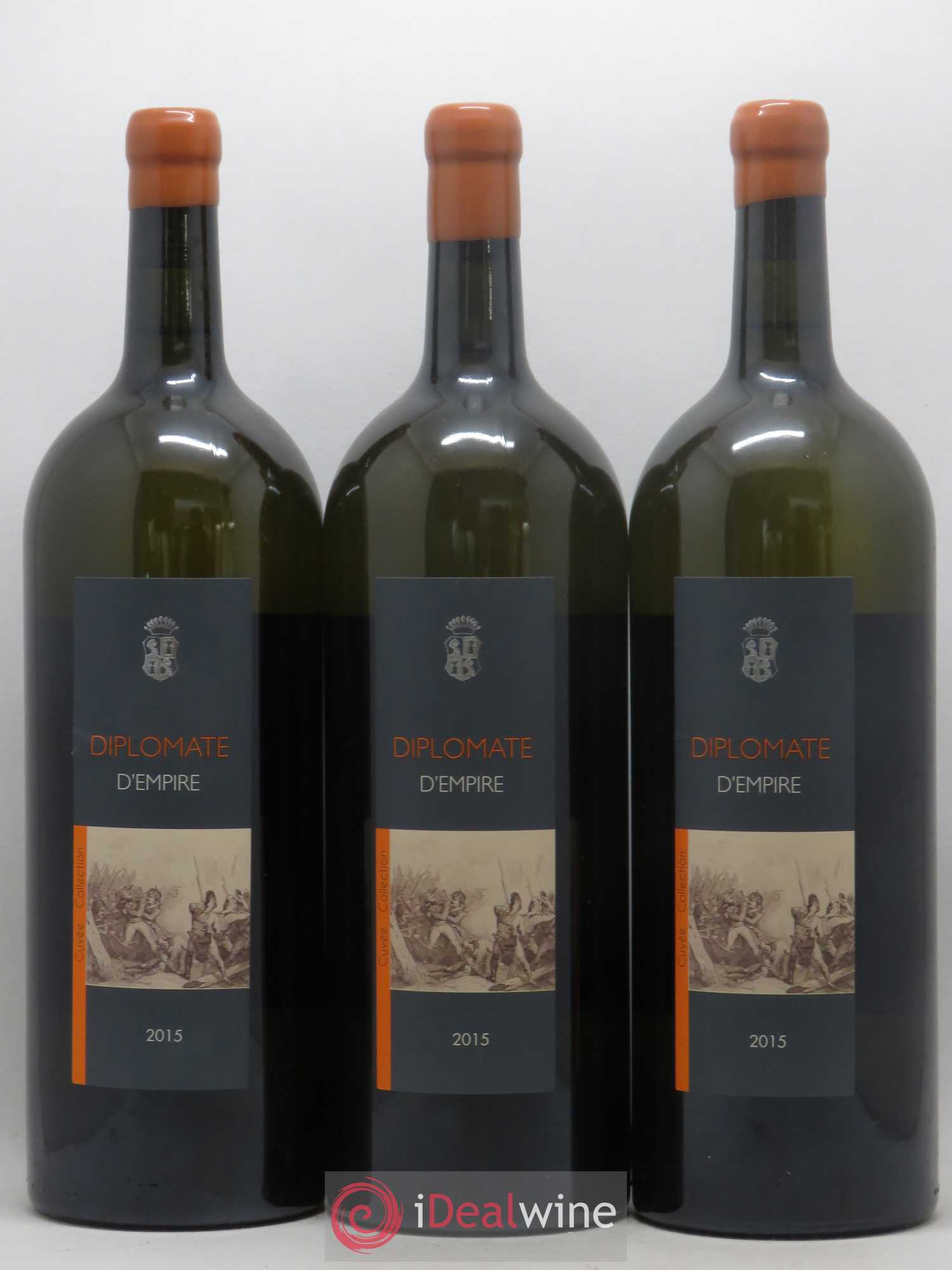 Vin de France Diplomate d'Empire Comte Abbatucci (Domaine) 2015 - Lot de 3 magnums - 0