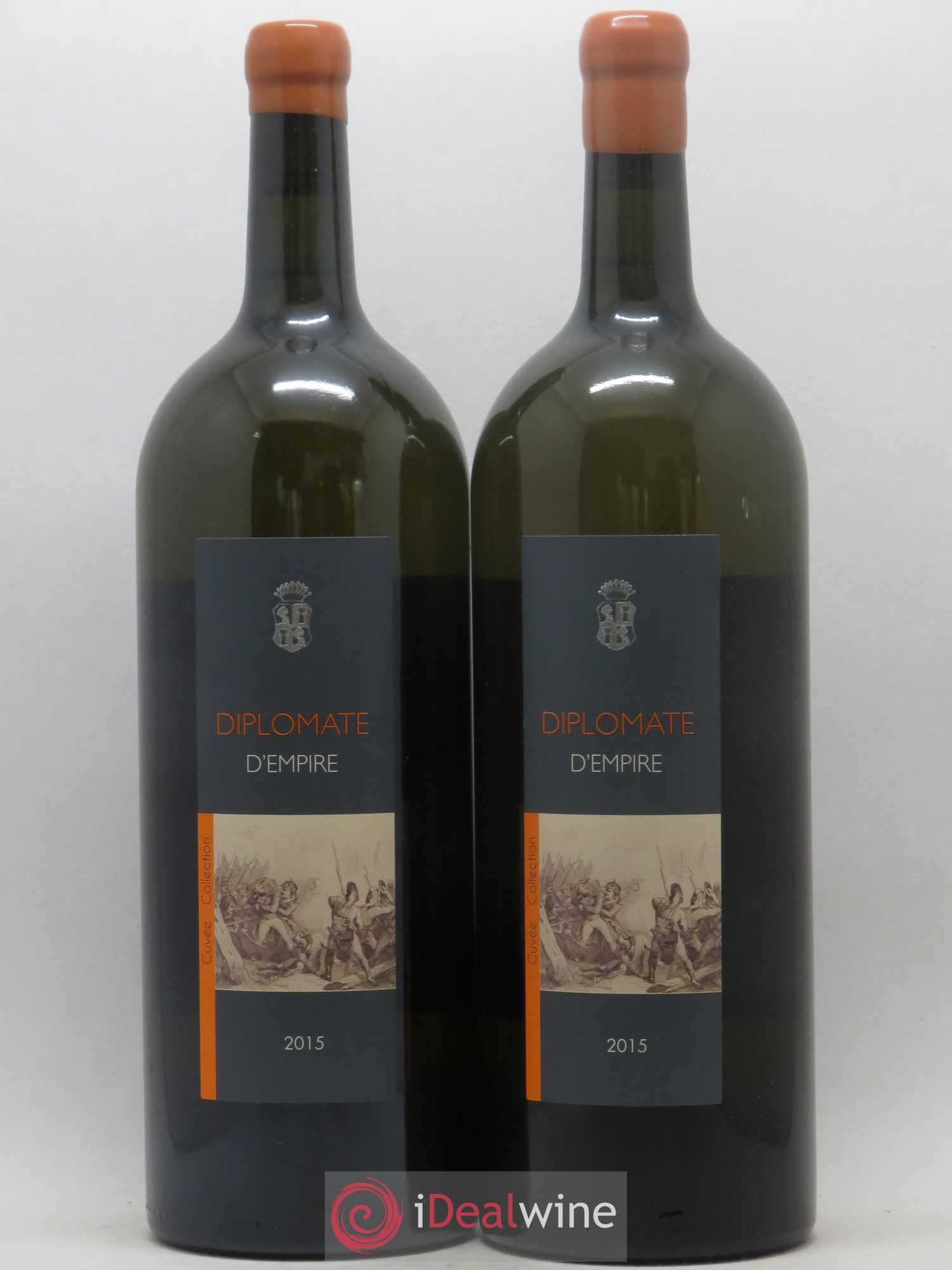 Vin de France Diplomate d'Empire Comte Abbatucci (Domaine) 2015 - Lot de 2 magnums - 0