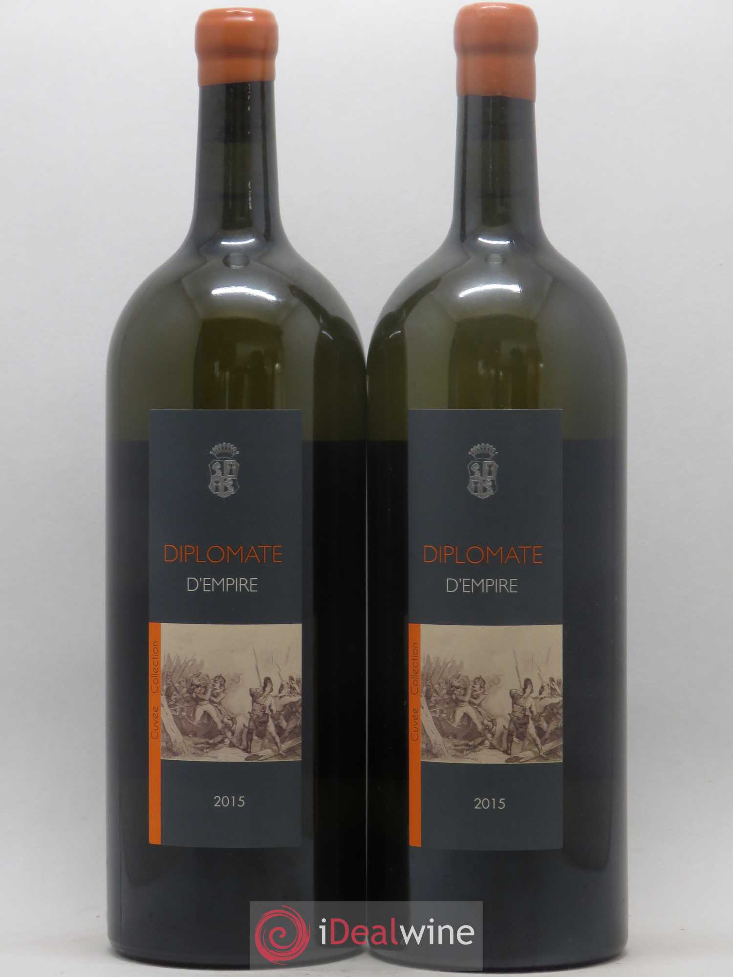 Vin de France Diplomate d'Empire Comte Abbatucci (Domaine) 2015 - Lot de 2 magnums - 0