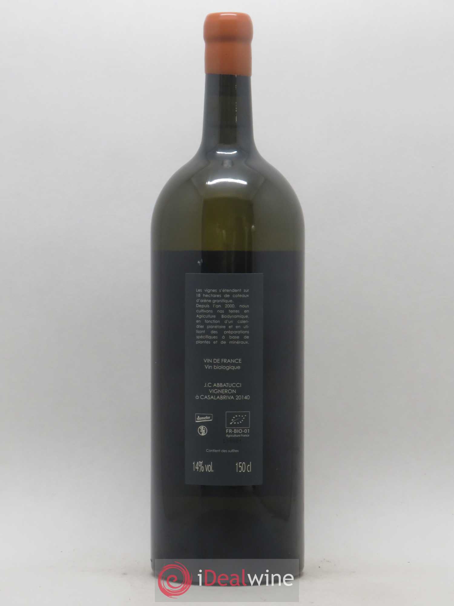 Vin de France Diplomate d'Empire Comte Abbatucci (Domaine) 2015 - Lot de 1 magnum - 1