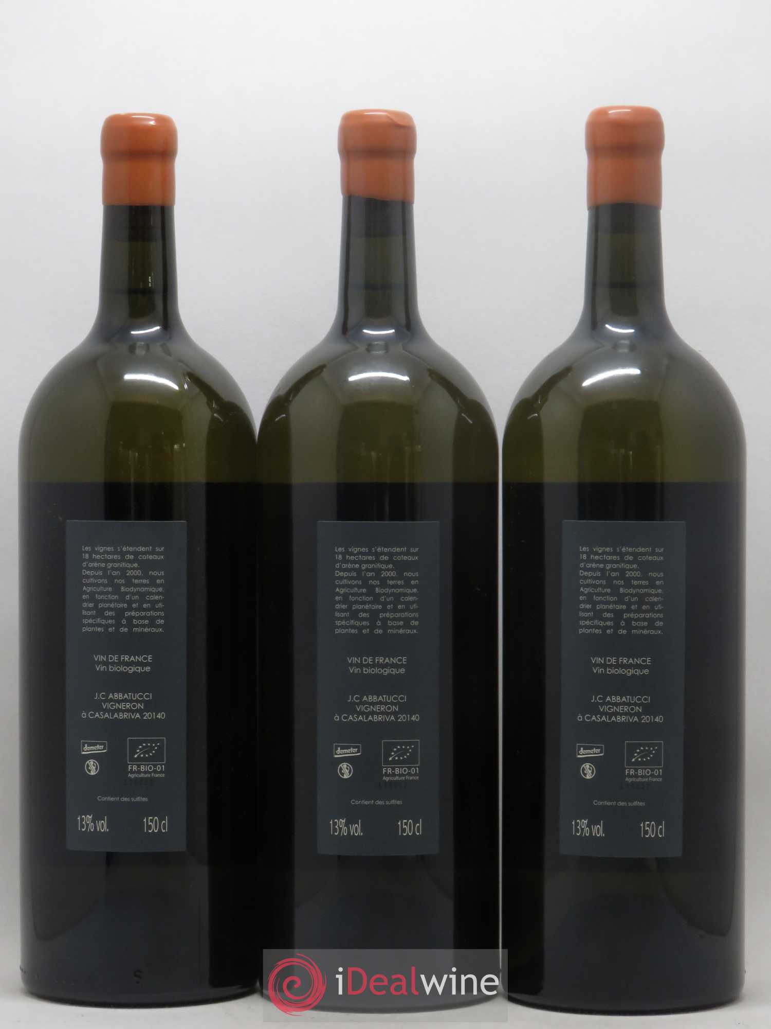 Vin de France Général de la Révolution Comte Abbatucci (Domaine) 2015 - Lot de 3 magnums - 1