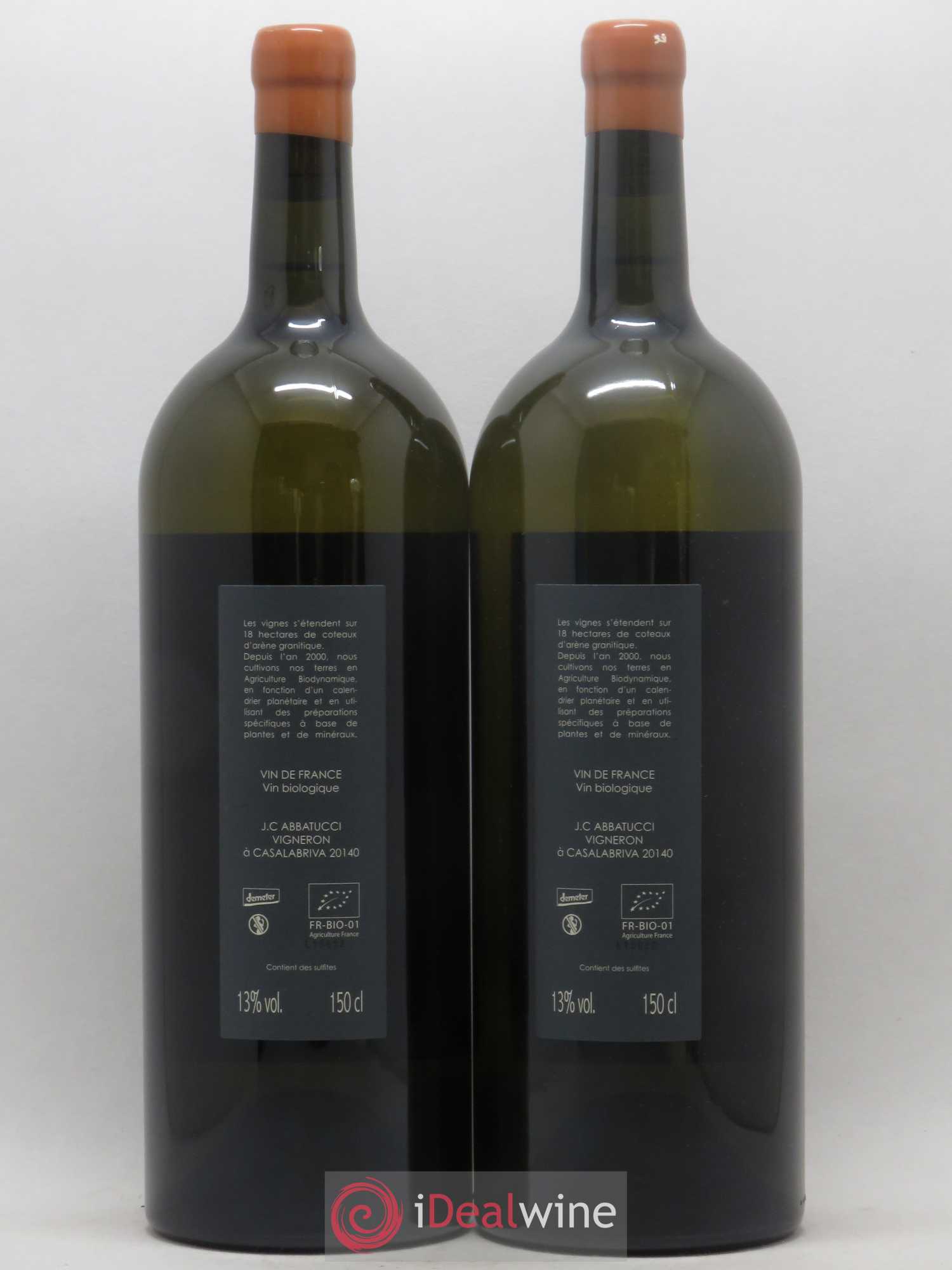 Vin de France Général de la Révolution Comte Abbatucci (Domaine) 2015 - Lot de 2 magnums - 1