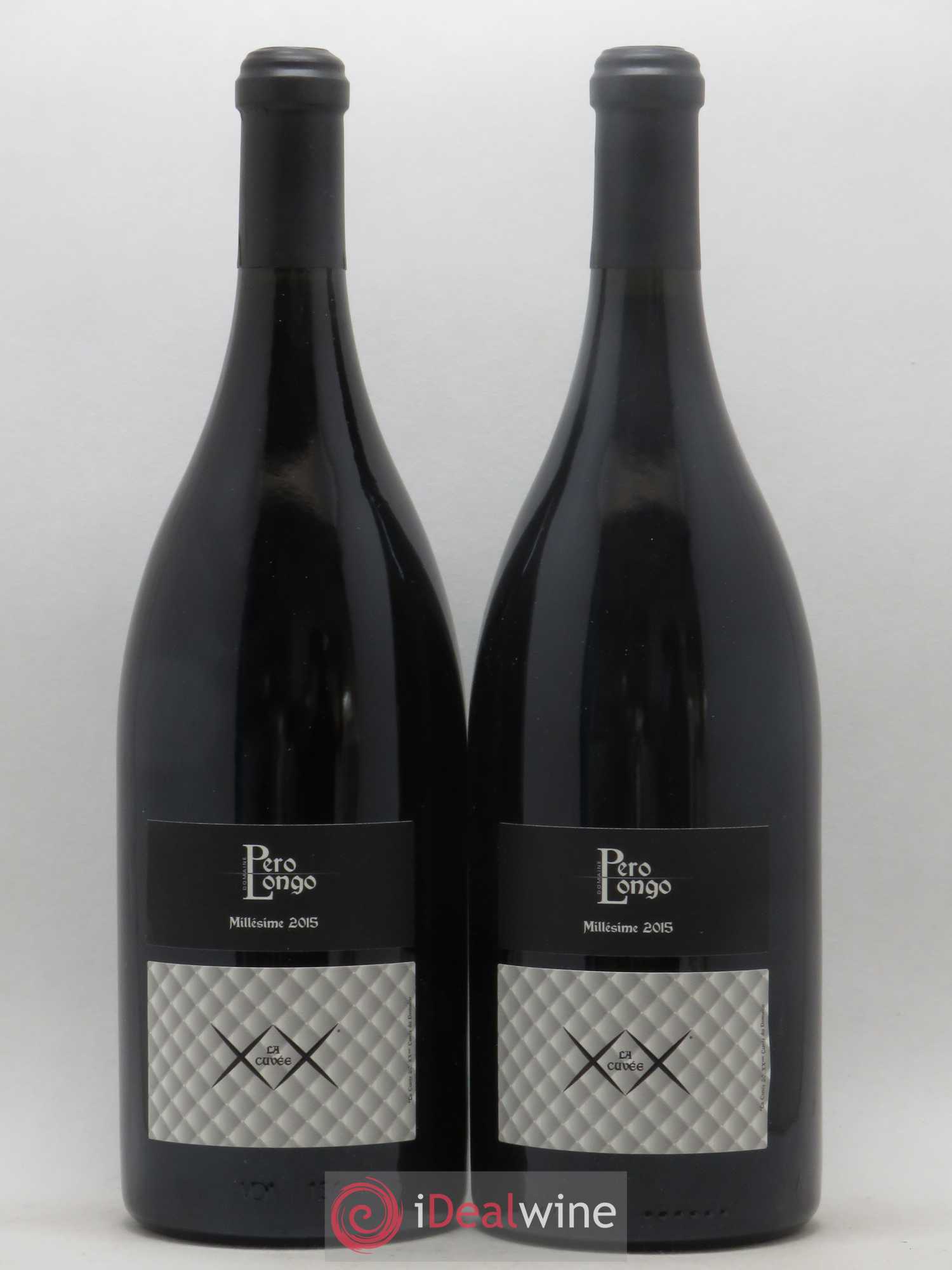 Vin de Corse Sartene La cuvée XX Pero Longo (Domaine) 2015 - Lot de 2 magnums - 0