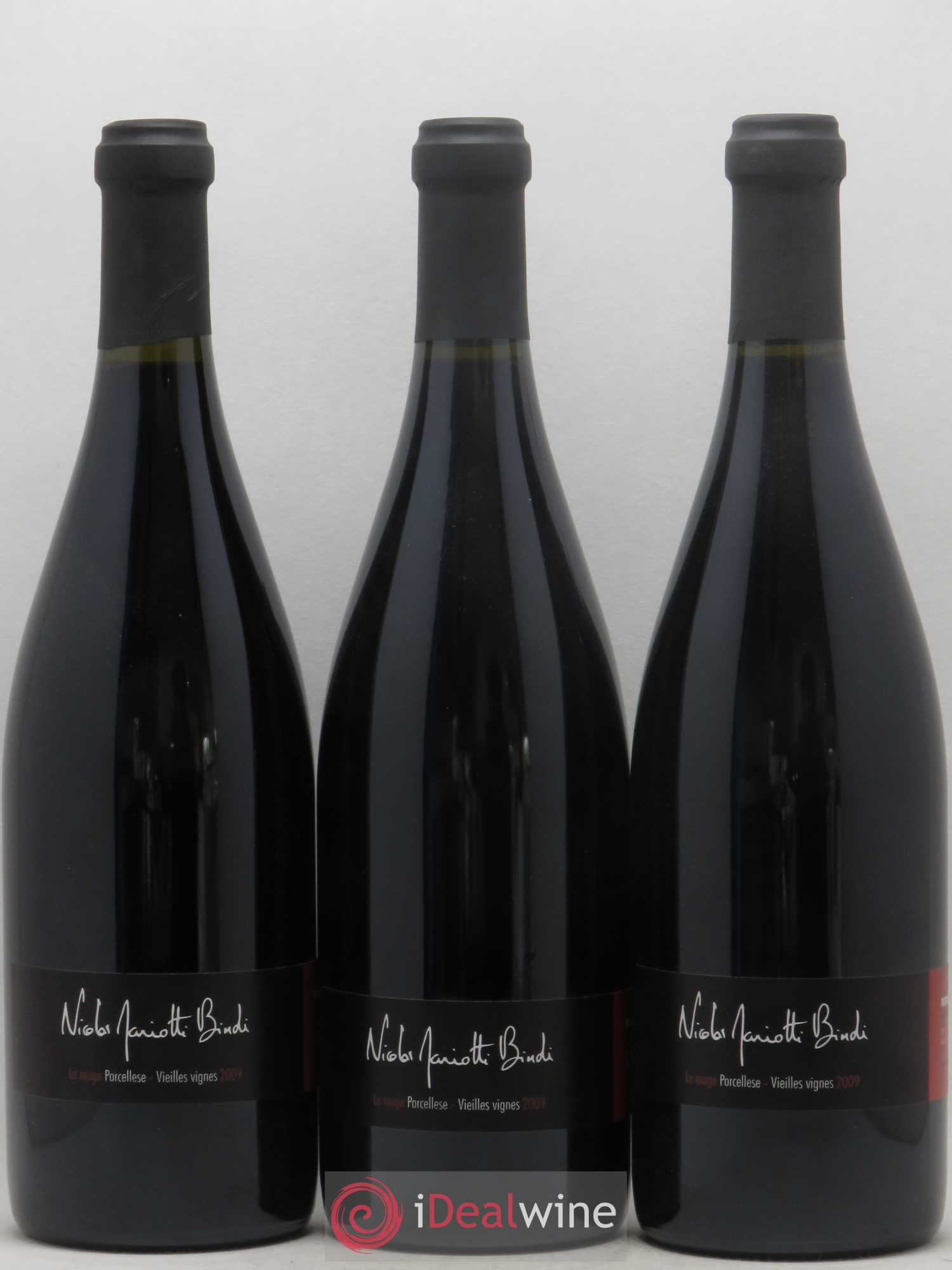 Patrimonio Mariotti Bindi Porcellese Vieilles vignes 2009 - Posten von 3 Flaschen - 0