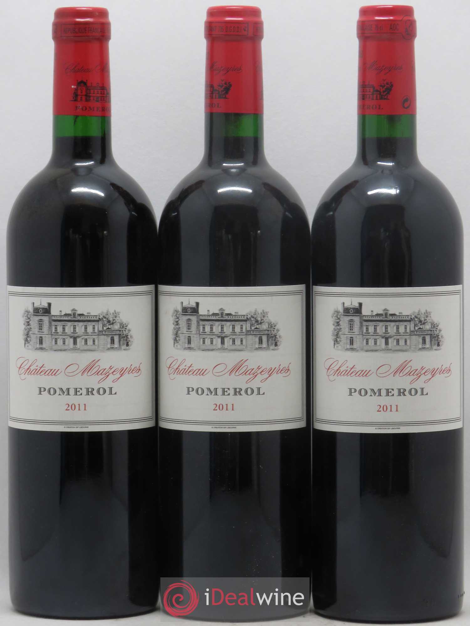 Château Mazeyres 2011 - Lot de 6 bouteilles - 1