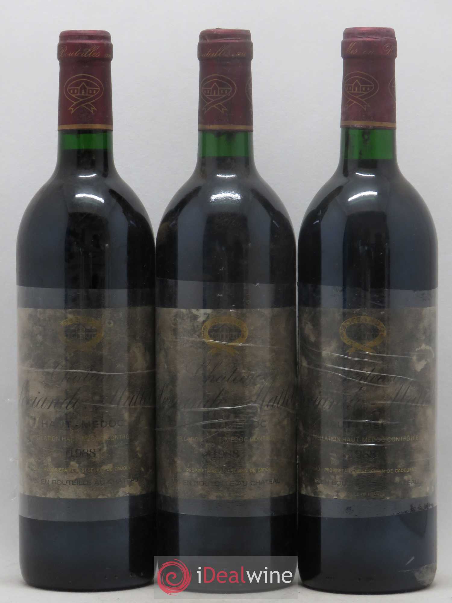 Château Sociando Mallet 1988 - Lot de 6 bouteilles - 1