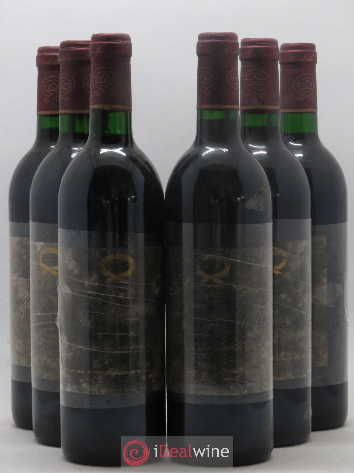 Château Sociando Mallet 1988 - Lot de 6 bouteilles - 0