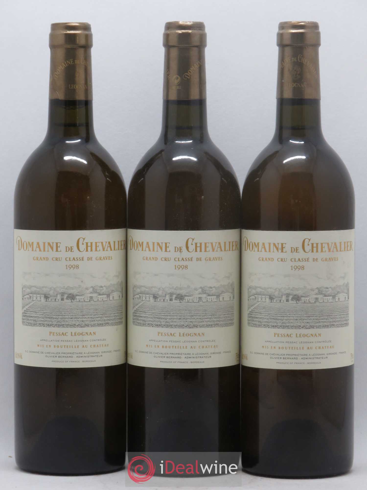 Domaine de Chevalier Cru Classé de Graves 1998 - Lot de 6 bouteilles - 2