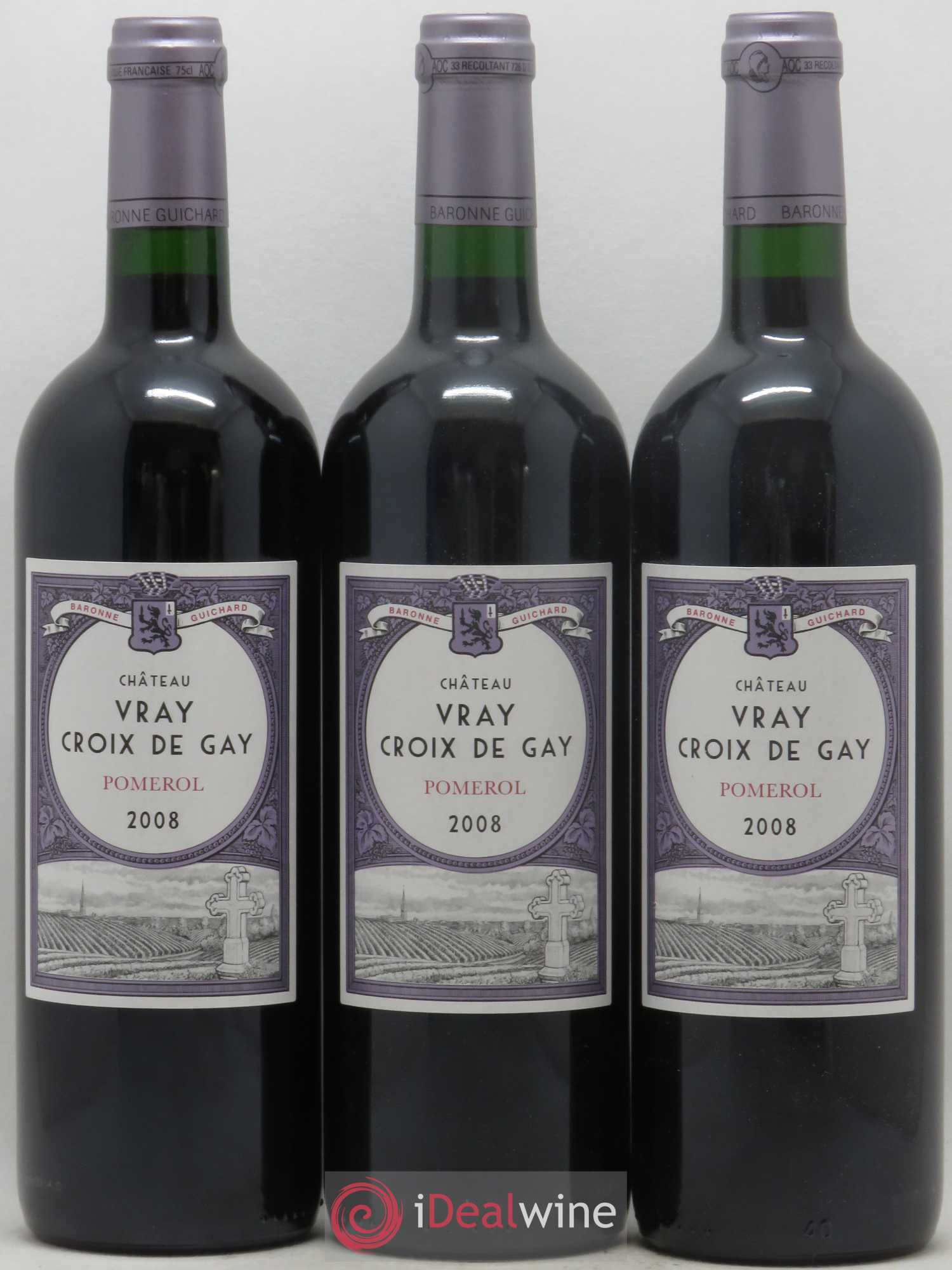 Château Vray Croix de Gay 2008 - Lot de 12 bouteilles - 2