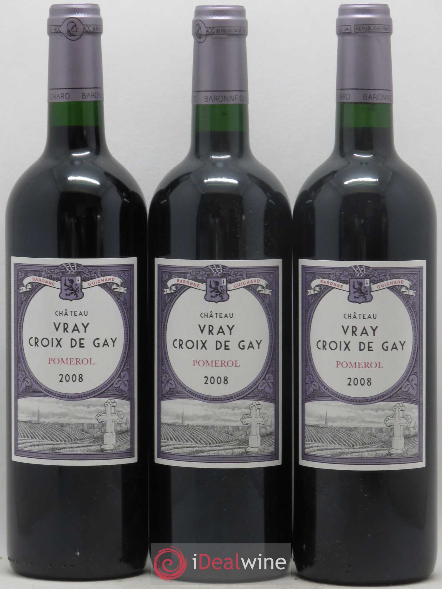 Château Vray Croix de Gay 2008 - Lot de 12 bouteilles - 3