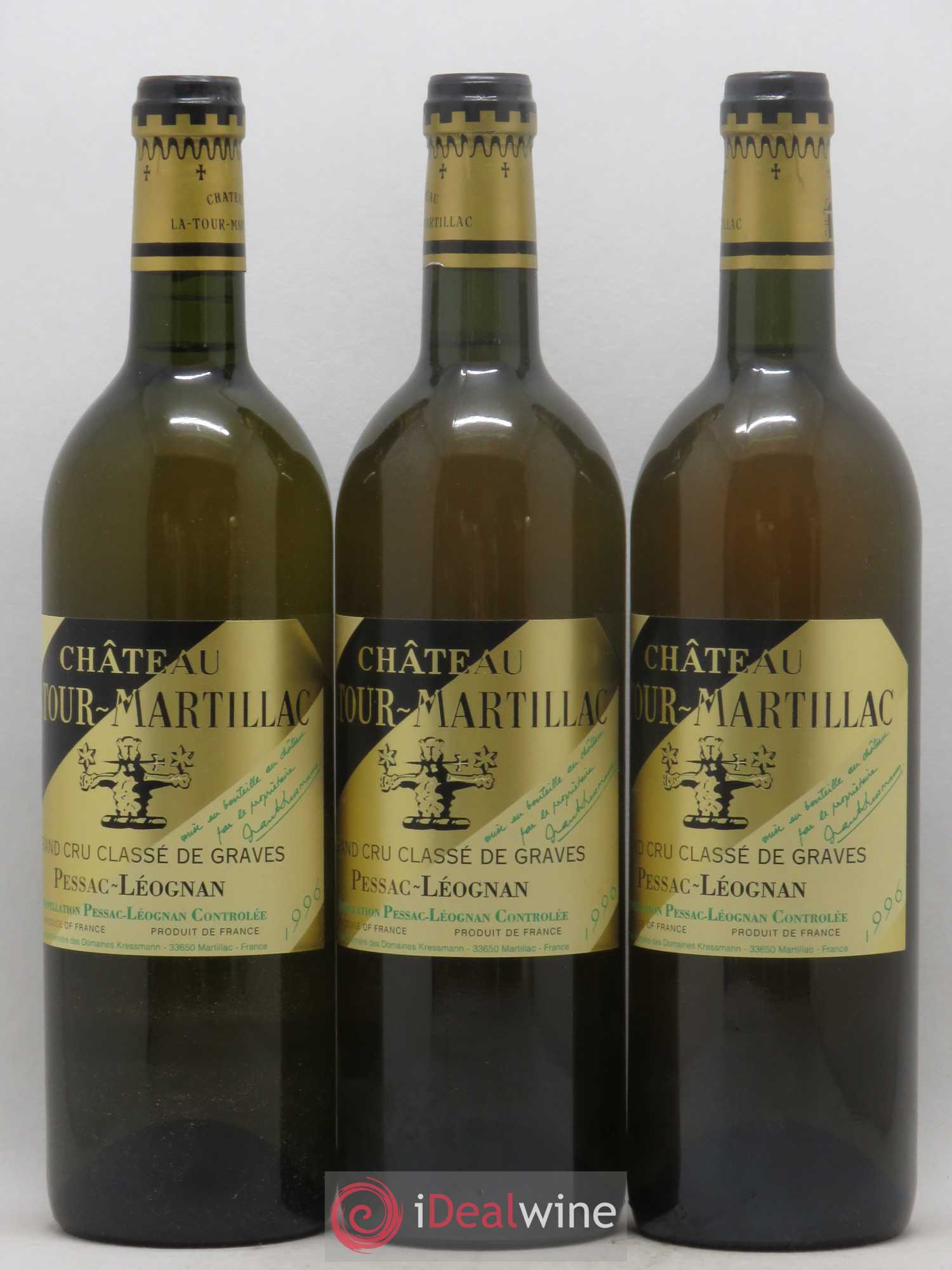 Château Latour-Martillac Cru Classé de Graves 1996 - Lot de 12 bouteilles - 3