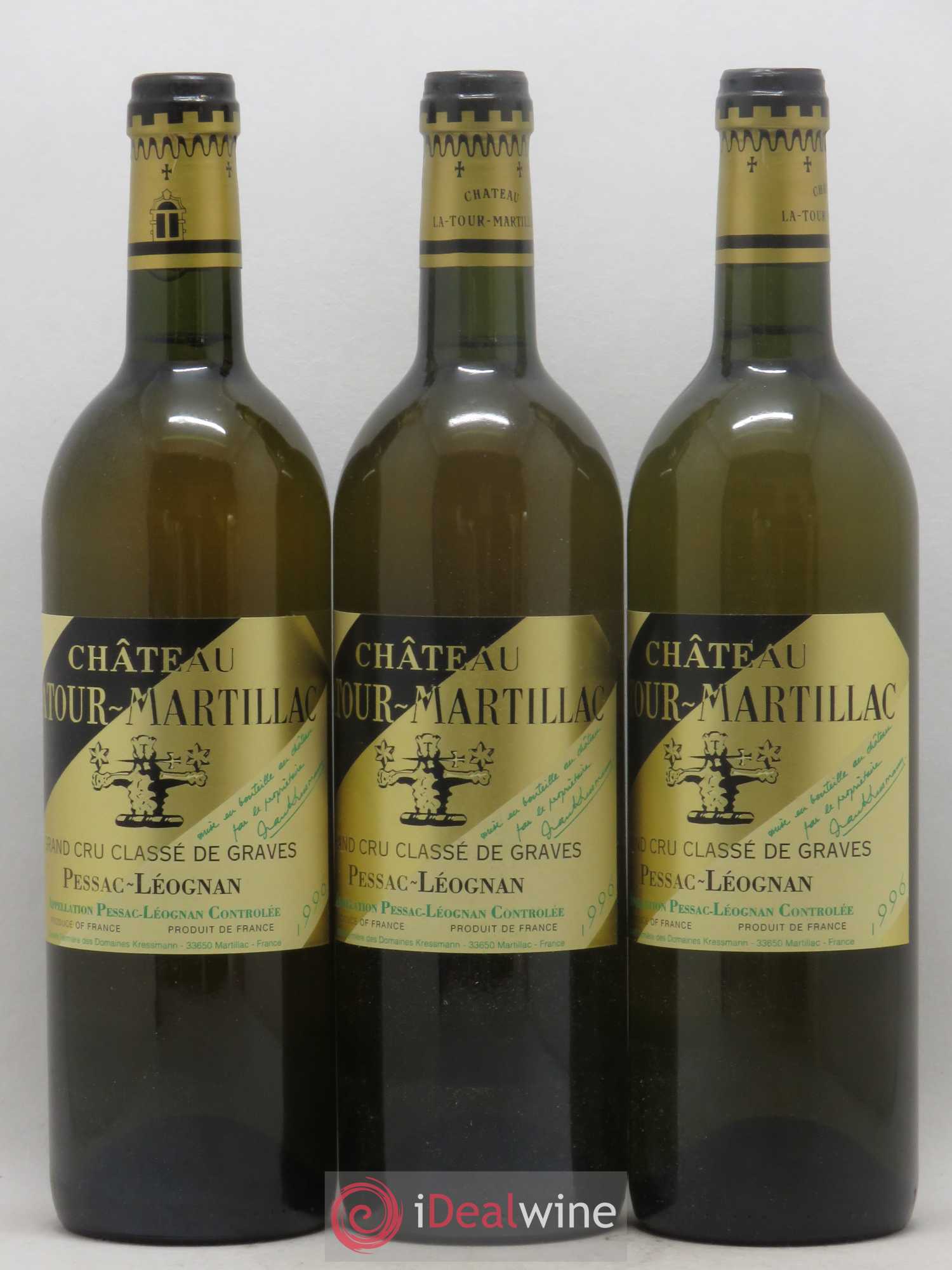 Château Latour-Martillac Cru Classé de Graves 1996 - Lot de 12 bouteilles - 4