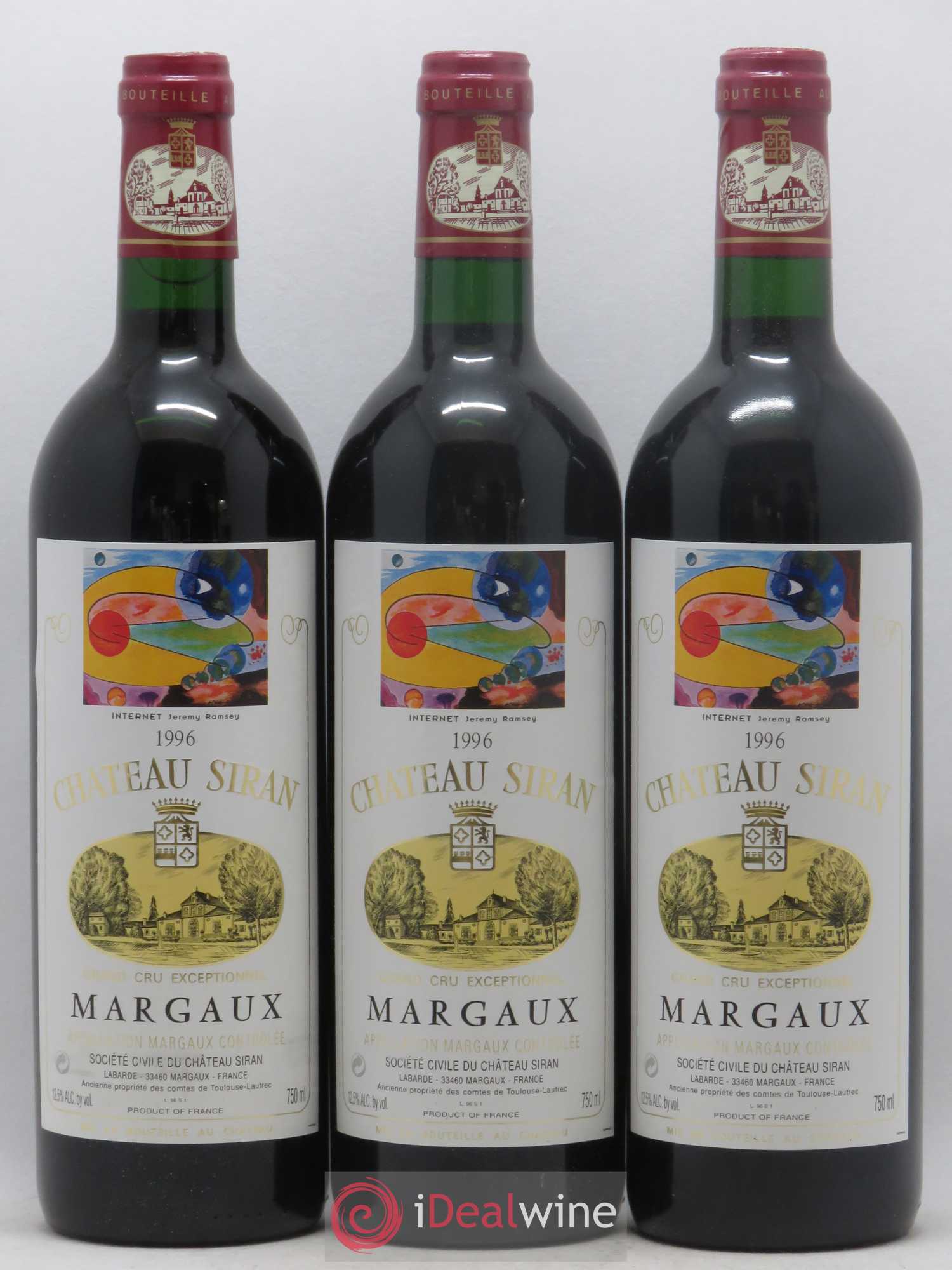 Château Siran 1996 - Lot de 12 bouteilles - 3