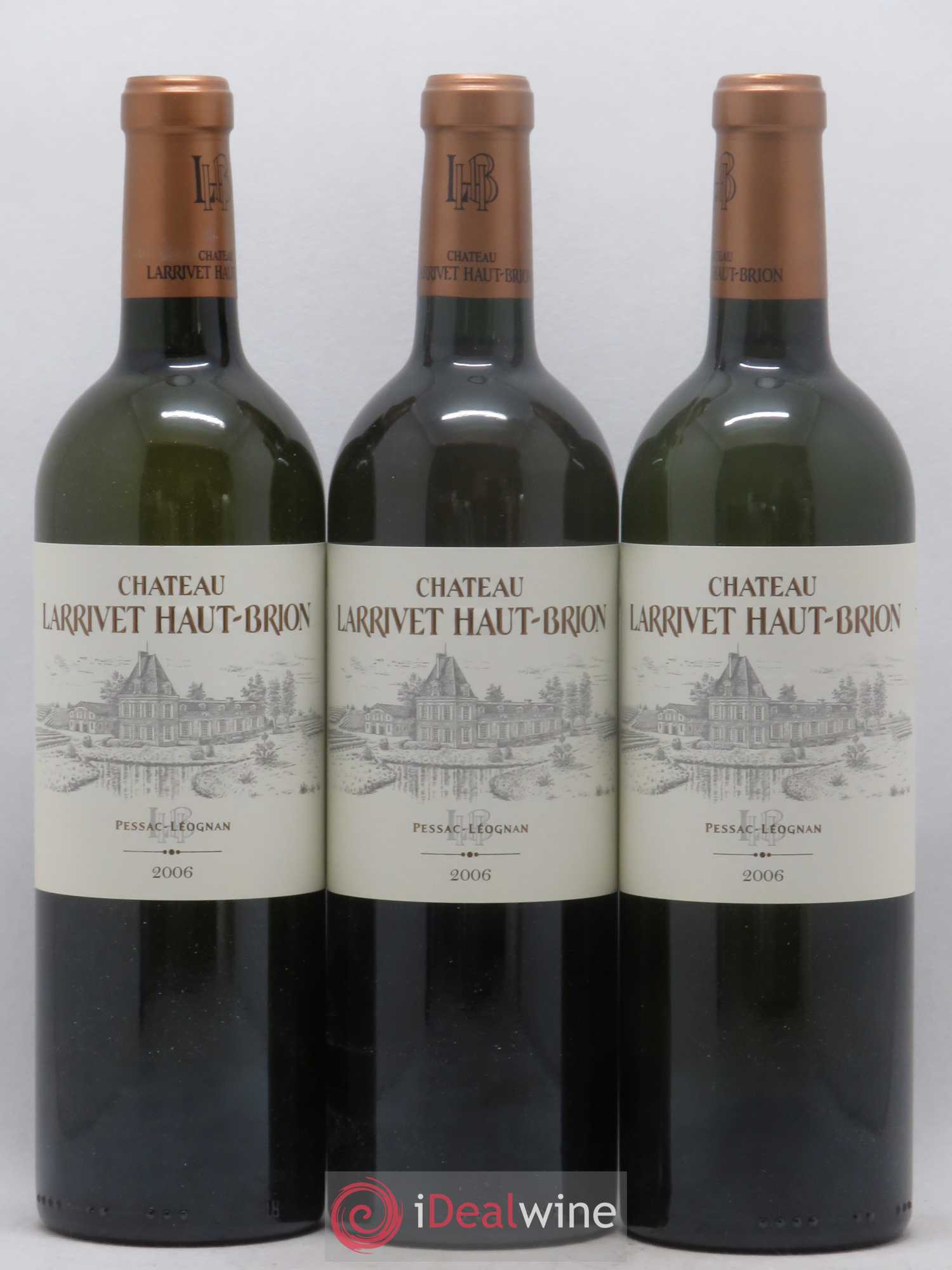 Château Larrivet Haut-Brion 2006 - Lot de 6 bouteilles - 1