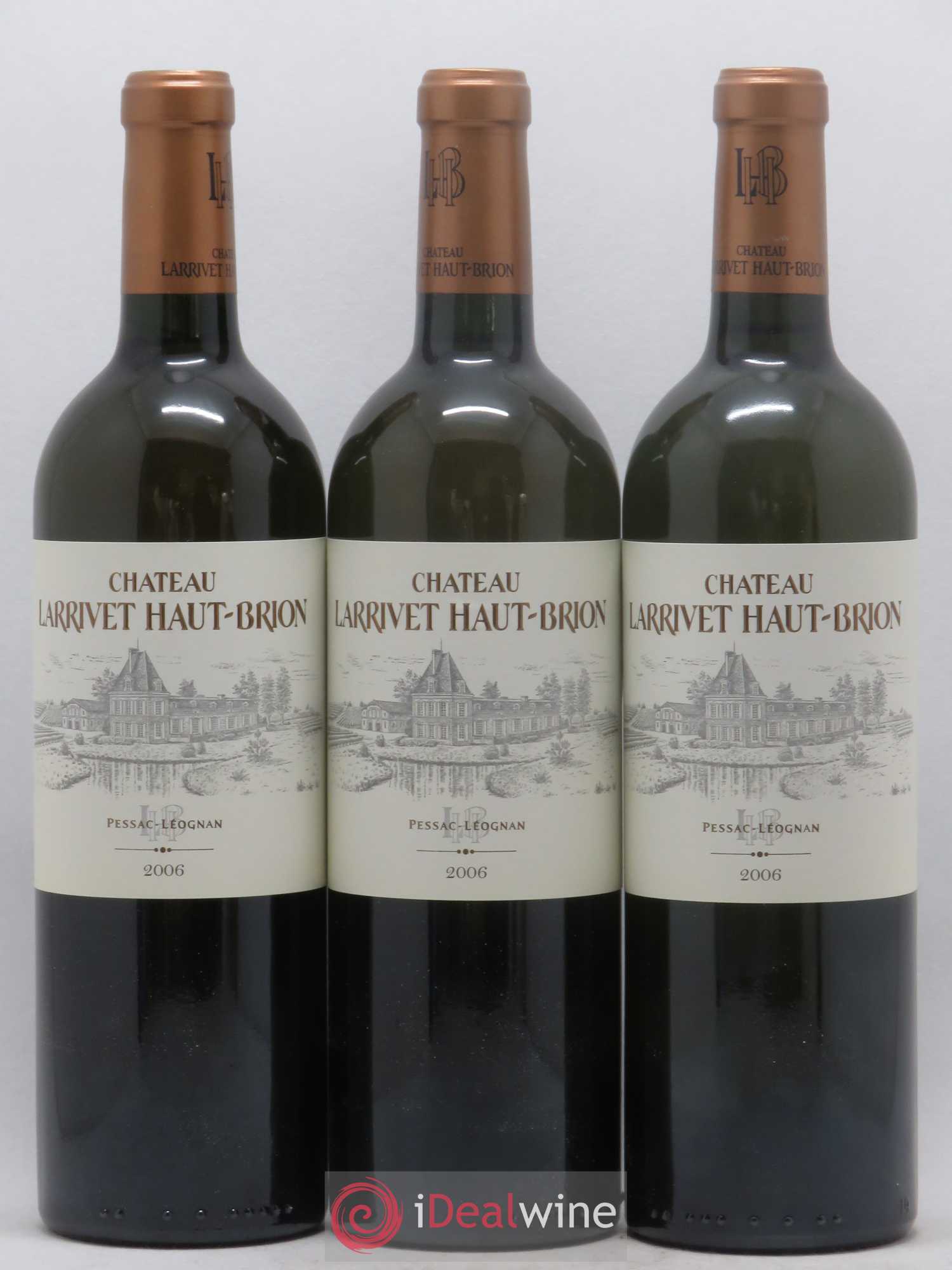 Château Larrivet Haut-Brion 2006 - Lot de 6 bouteilles - 2