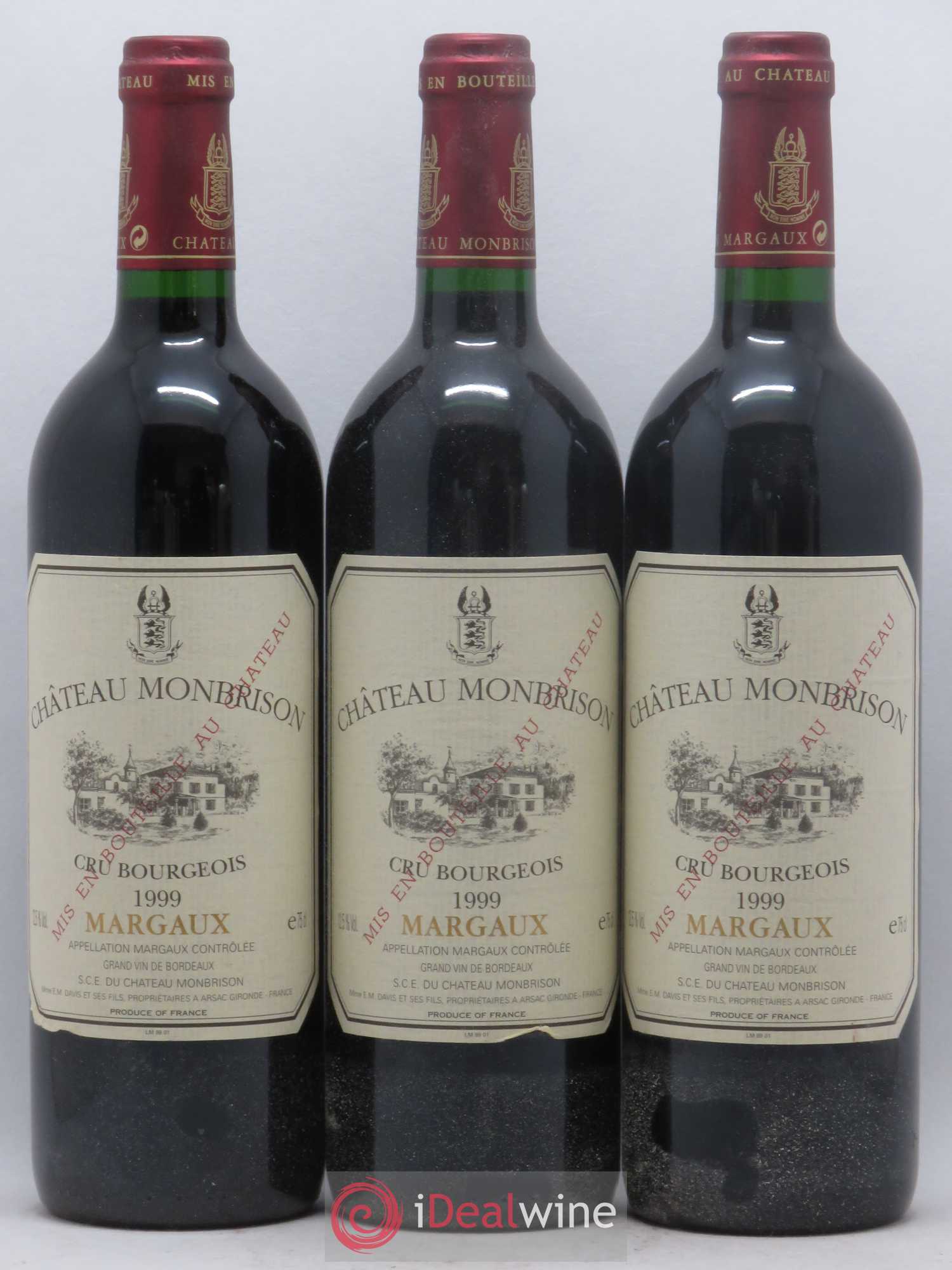 Château Monbrison 1999 - Lot de 12 bouteilles - 2