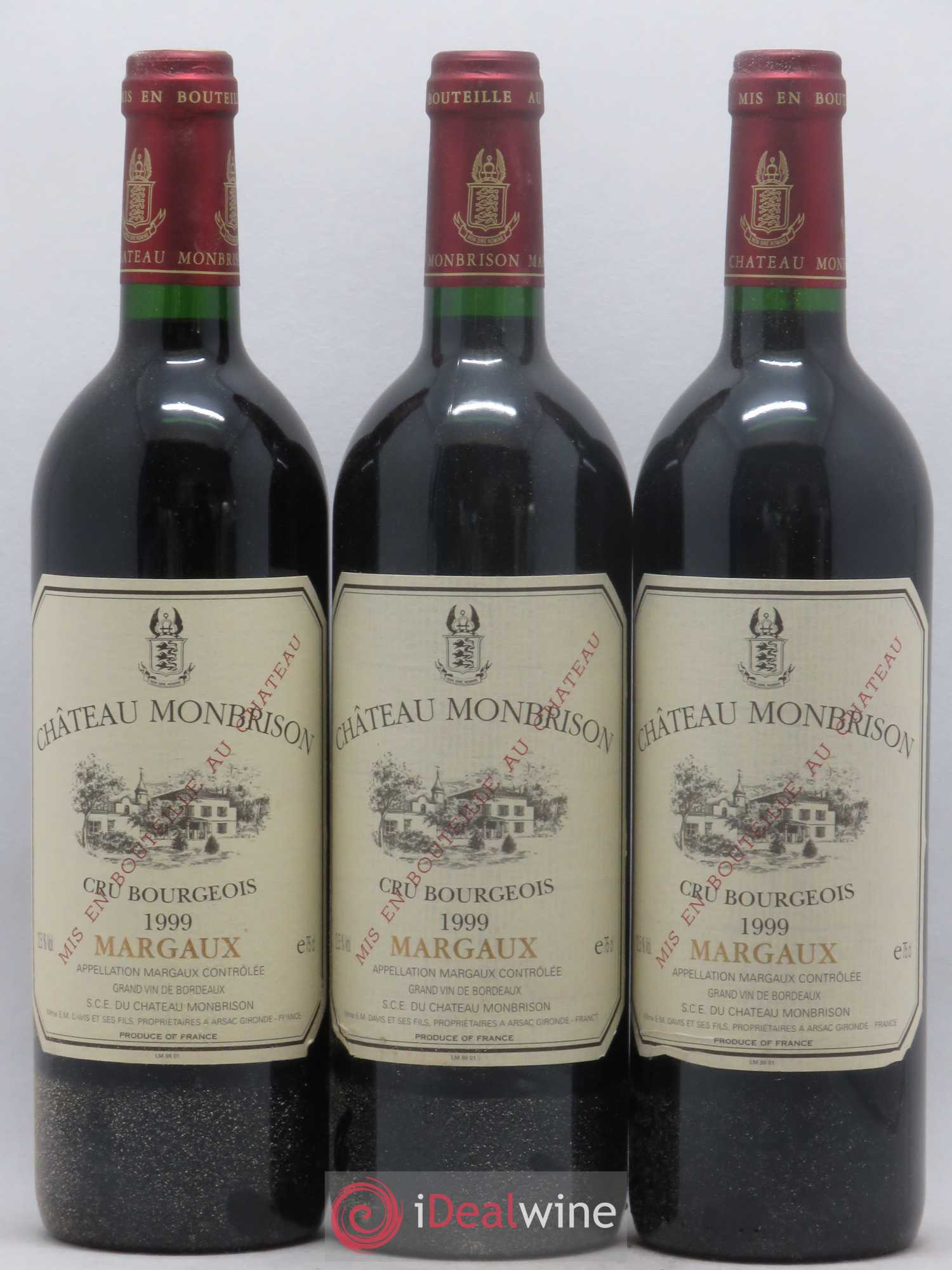 Château Monbrison 1999 - Lot de 12 bouteilles - 3