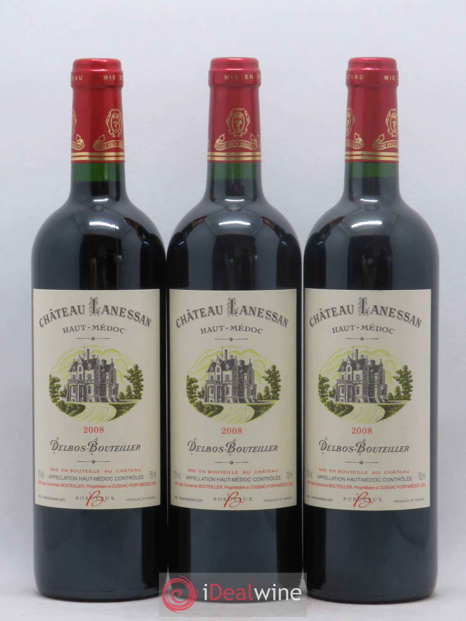 Château Lanessan Cru Bourgeois 2008 - Lot de 12 bouteilles - 2