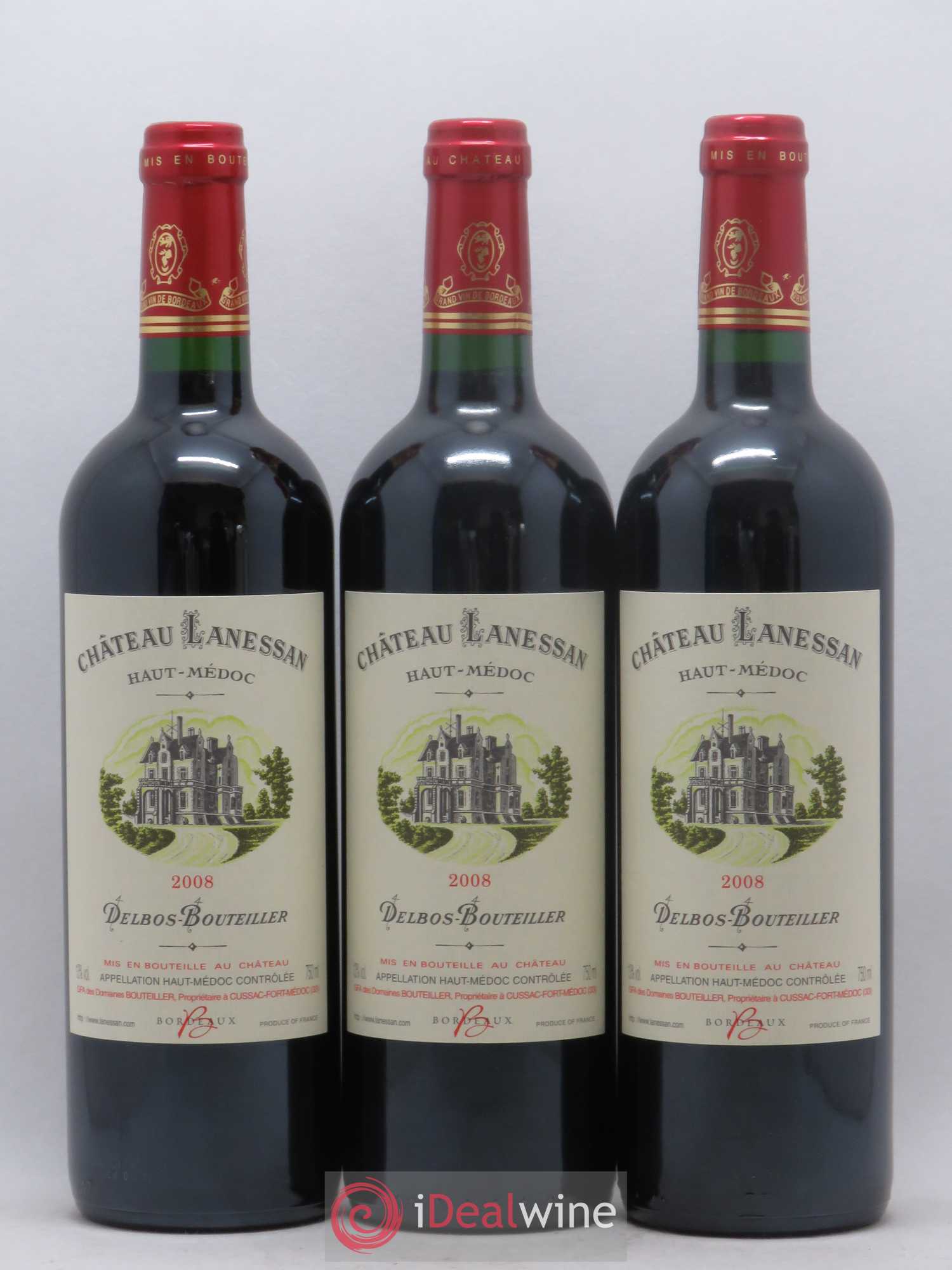 Château Lanessan Cru Bourgeois 2008 - Lot de 12 bouteilles - 3