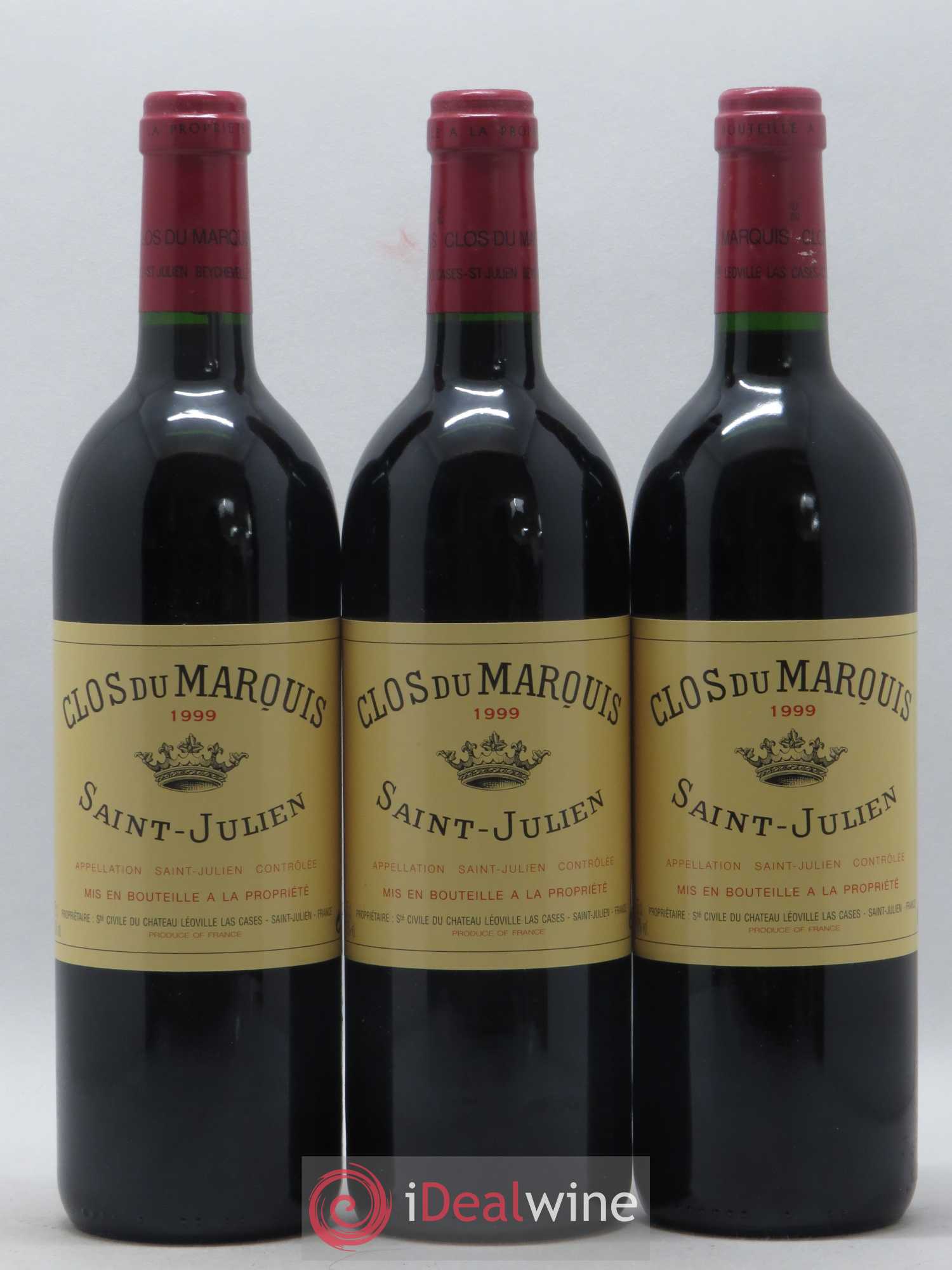 Clos du Marquis 1999 - Lot de 6 bouteilles - 1