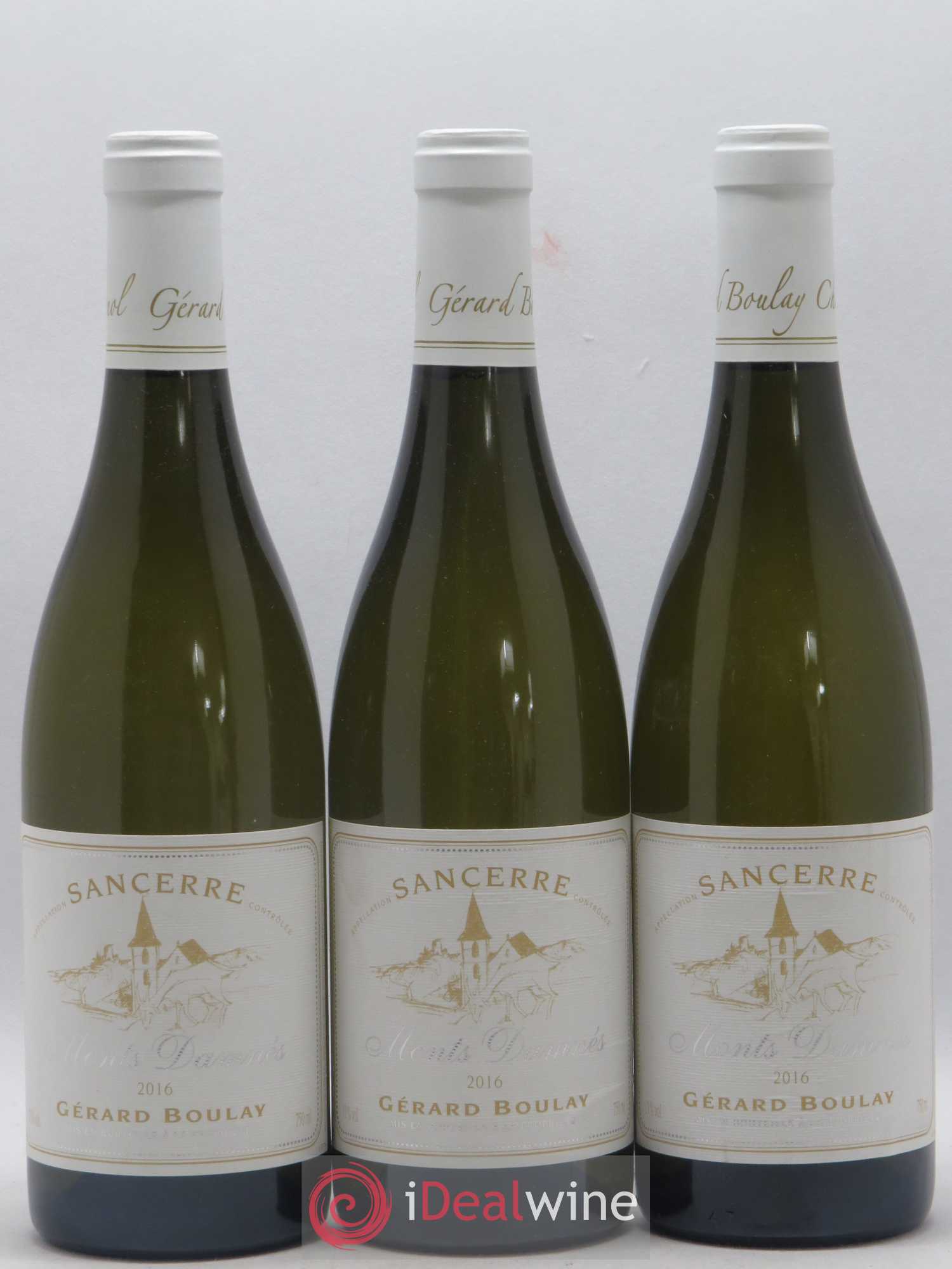 Sancerre Monts Damnés Gérard Boulay 2016 - Lot de 3 bouteilles - 0