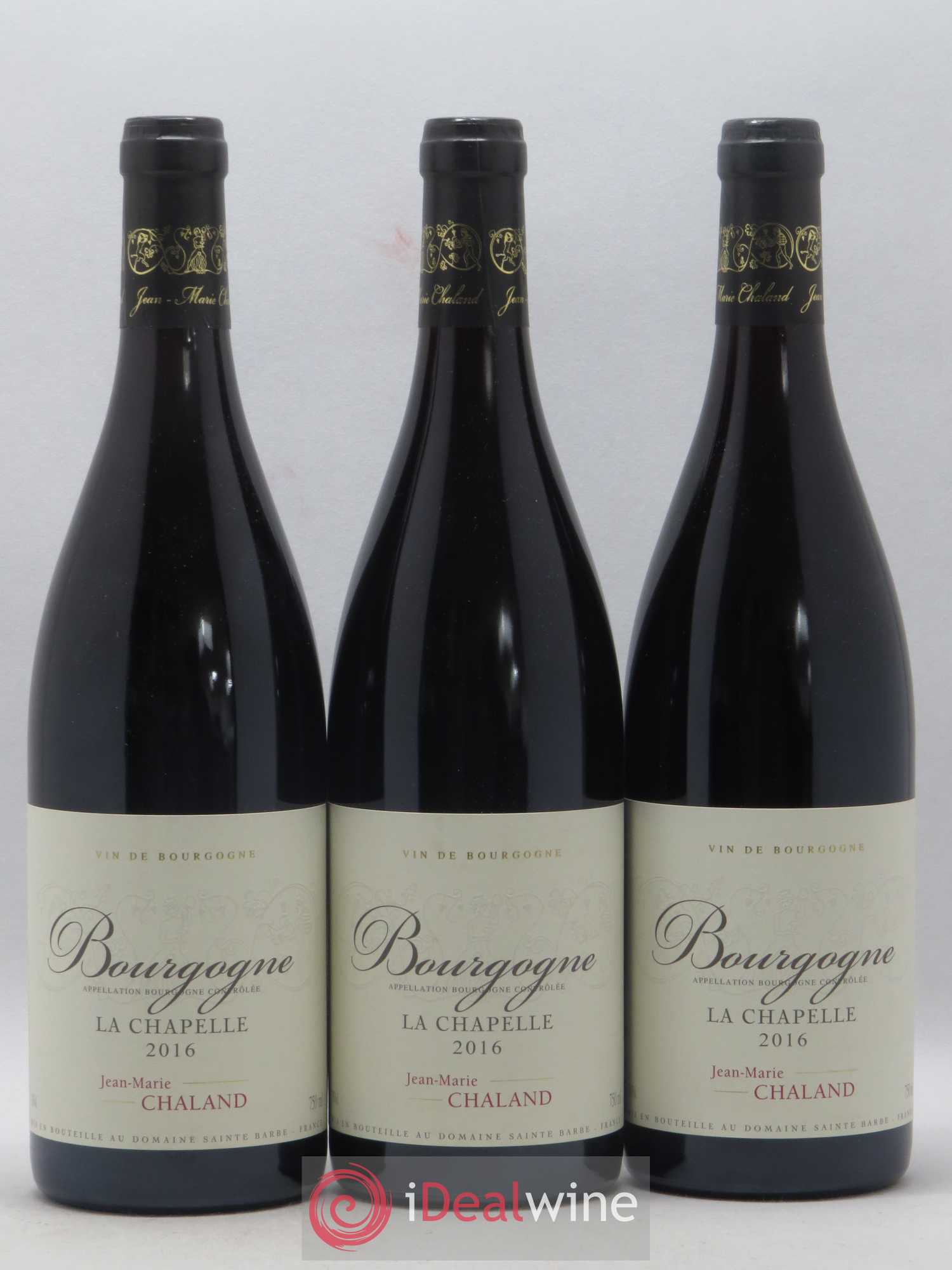 Bourgogne La Chapelle JM Chaland 2016 - Posten von 6 Flaschen - 1
