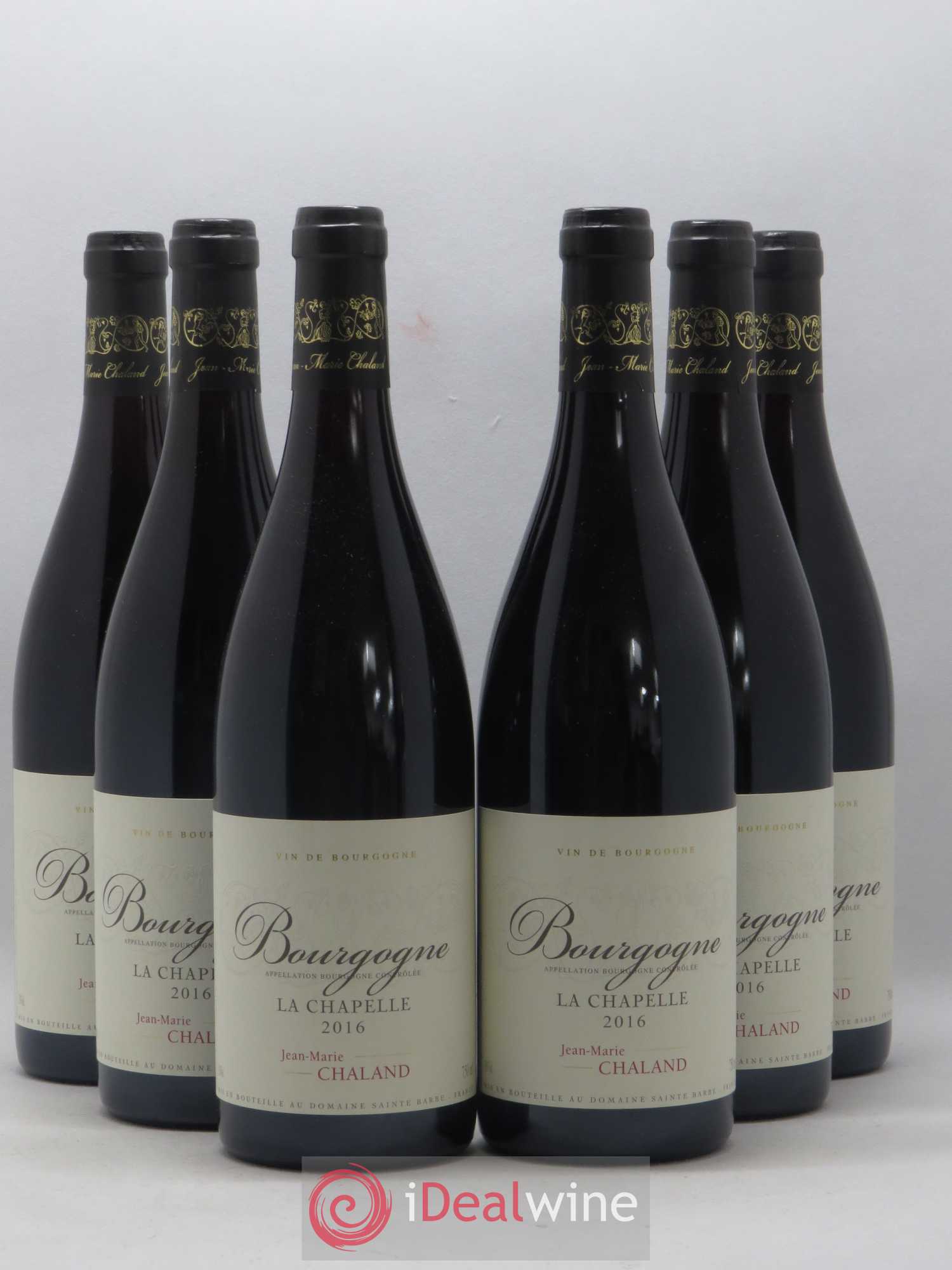 Bourgogne La Chapelle JM Chaland 2016 - Posten von 6 Flaschen - 0
