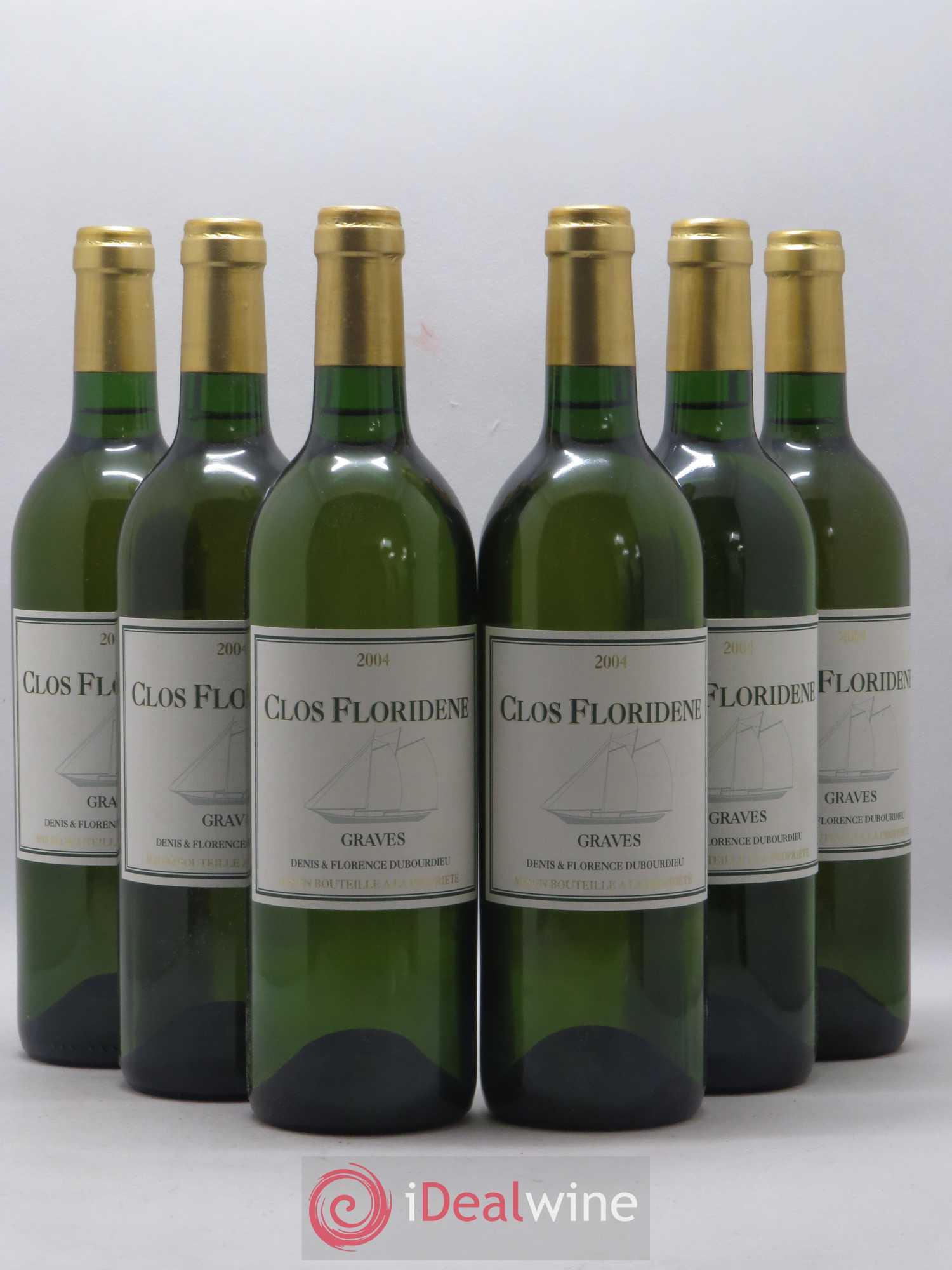 Clos Floridène 2004 - Lot de 6 bouteilles - 0