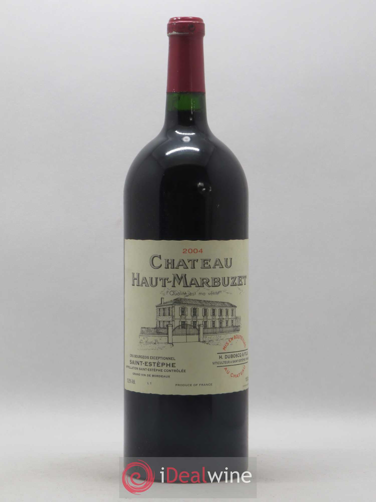 Château Haut Marbuzet 2004 - Lot de 1 magnum - 0