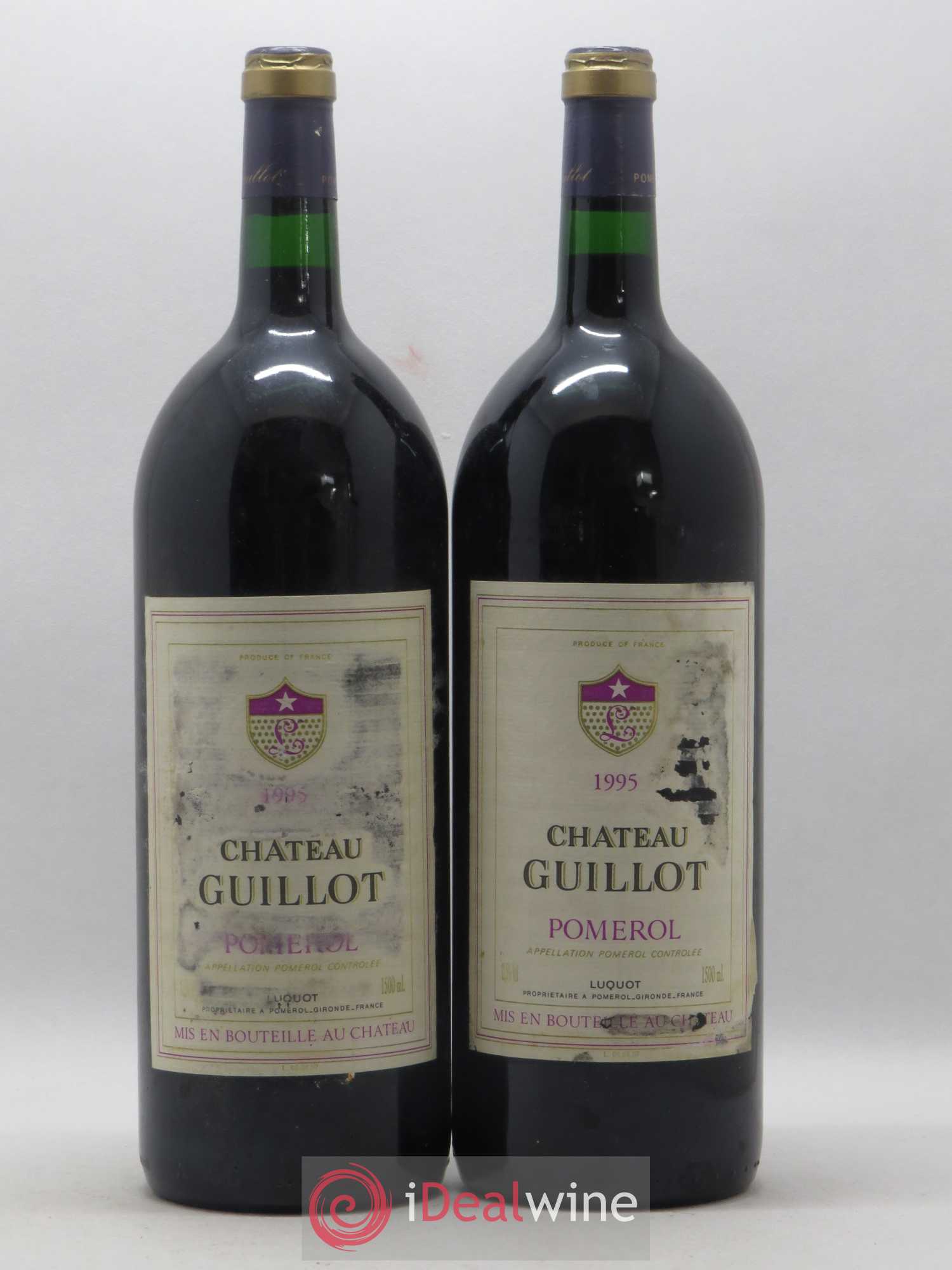 Château Guillot 1995 - Lot de 2 magnums - 0