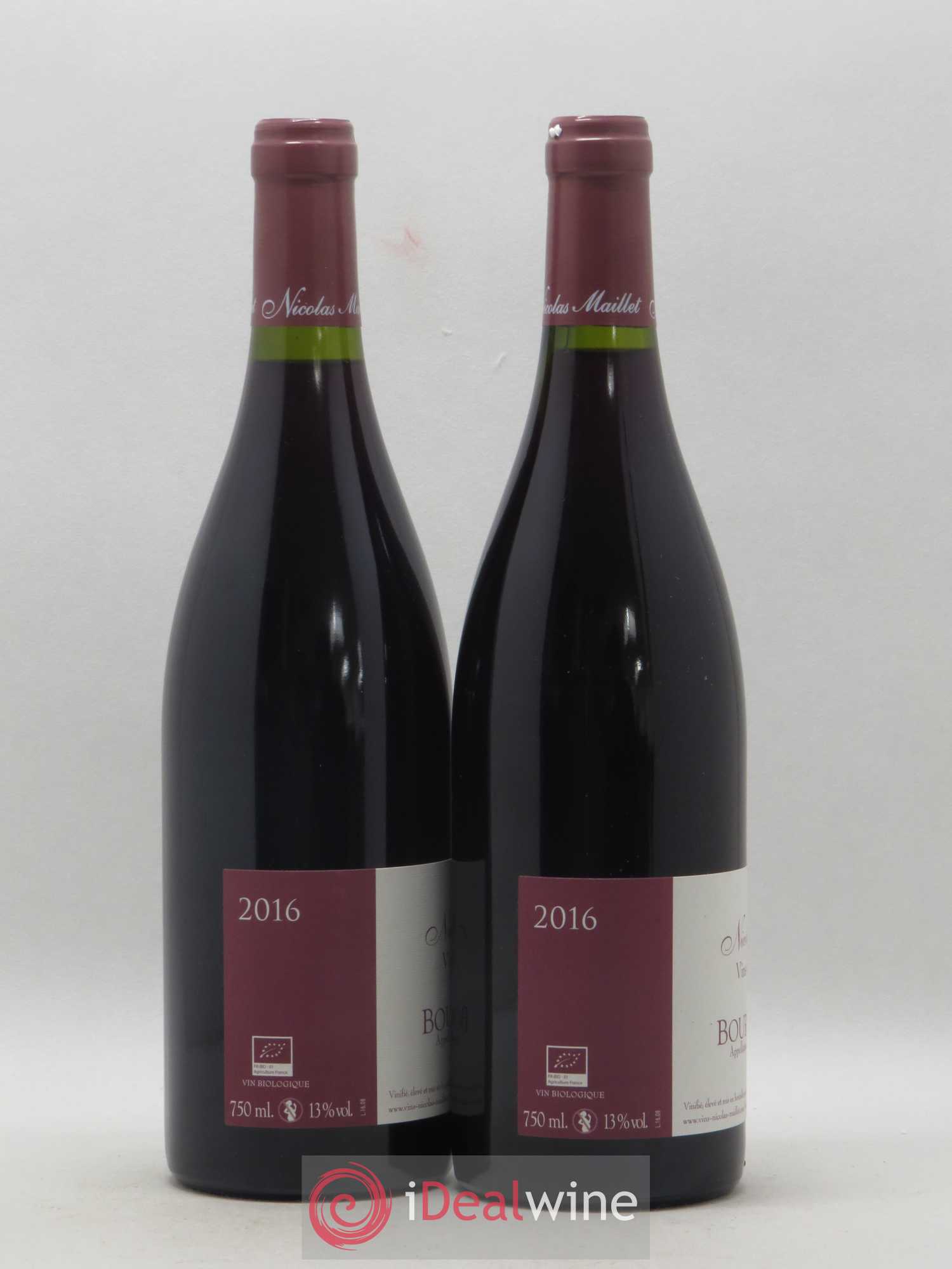 Bourgogne Nicolas Maillet 2016 - Lot de 2 bouteilles - 1