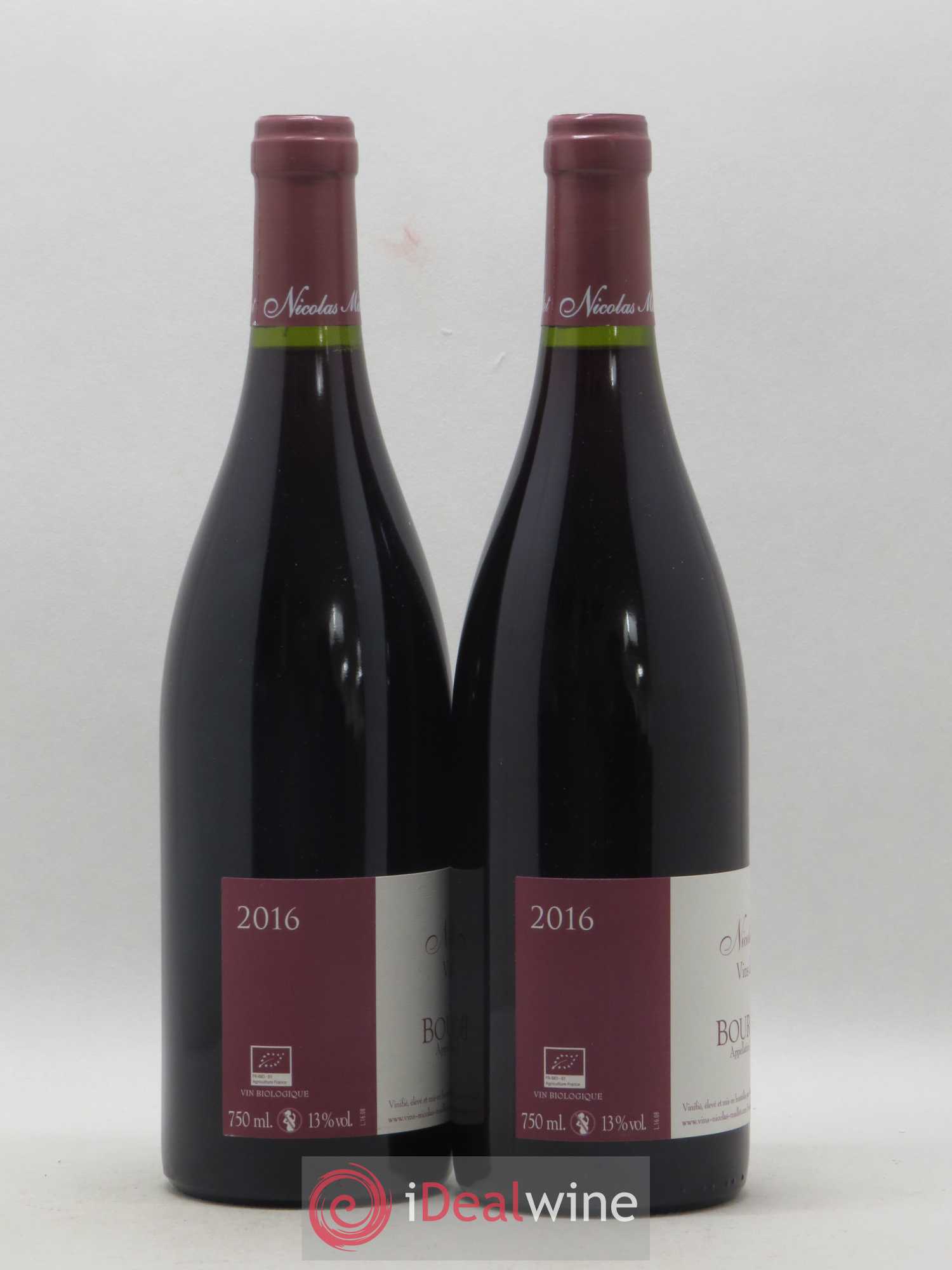 Bourgogne Nicolas Maillet 2016 - Lot de 2 bouteilles - 1