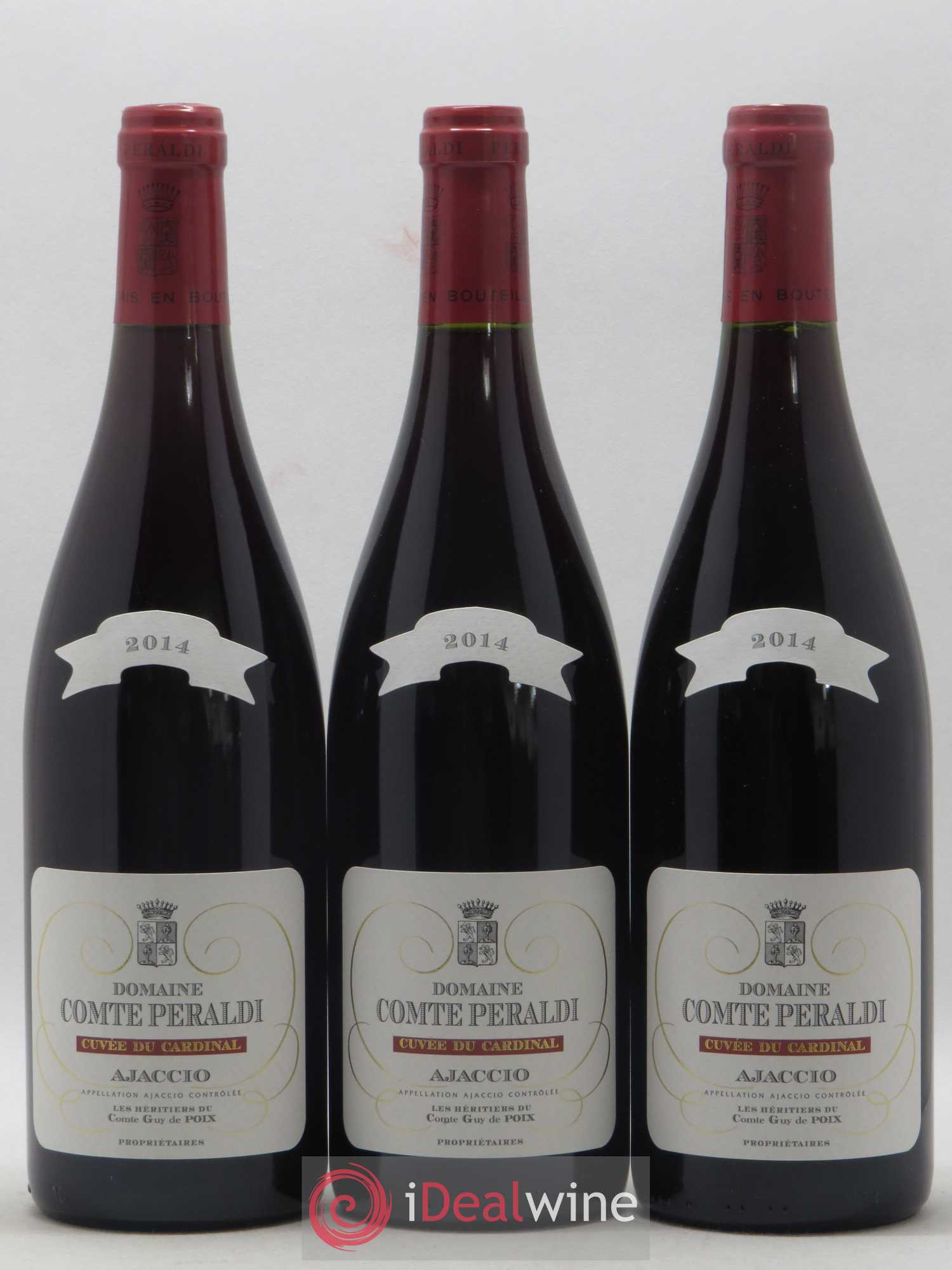 Ajaccio Cuvée du Cardinal Comte Peraldi (Domaine) 2014 - Lot de 3 bouteilles - 0
