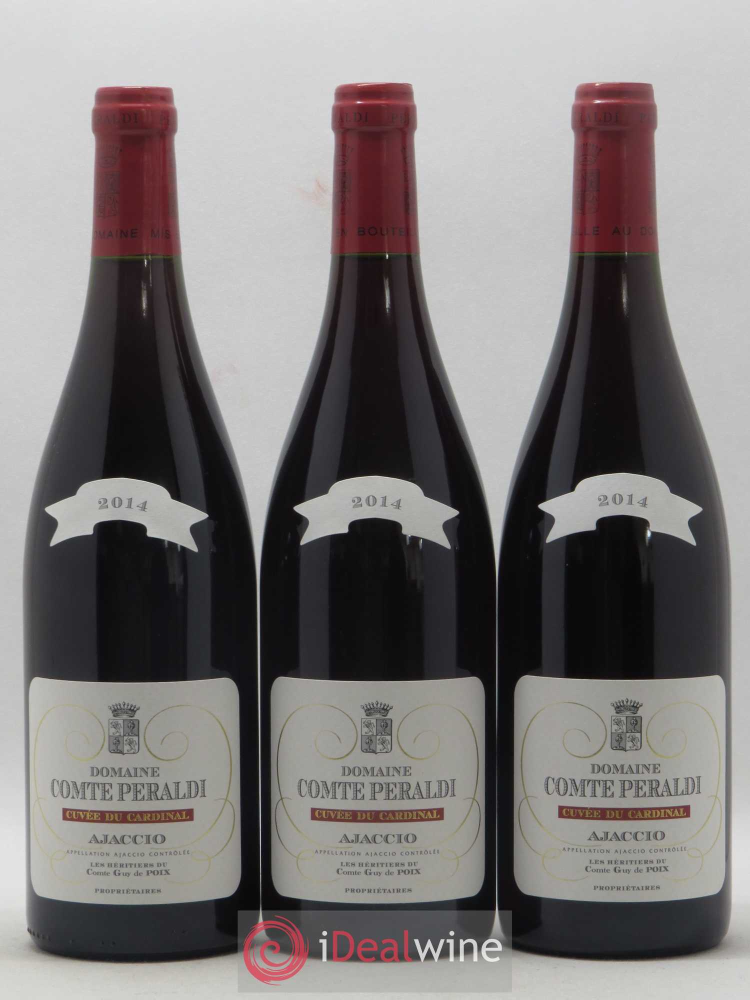 Ajaccio Cuvée du Cardinal Comte Peraldi (Domaine) 2014 - Lot de 3 bouteilles - 0