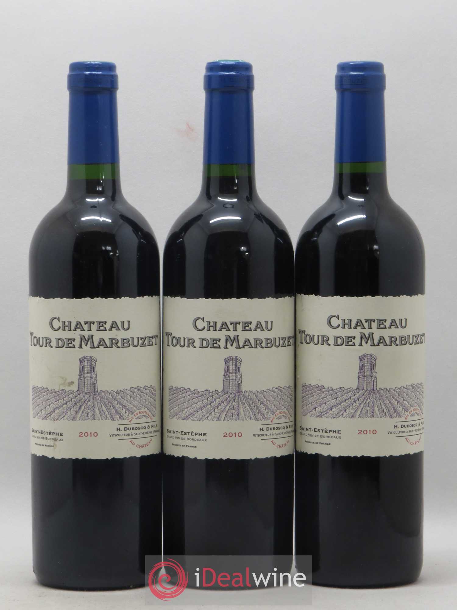 Château Tour de Marbuzet 2010 - Lot de 6 bouteilles - 1
