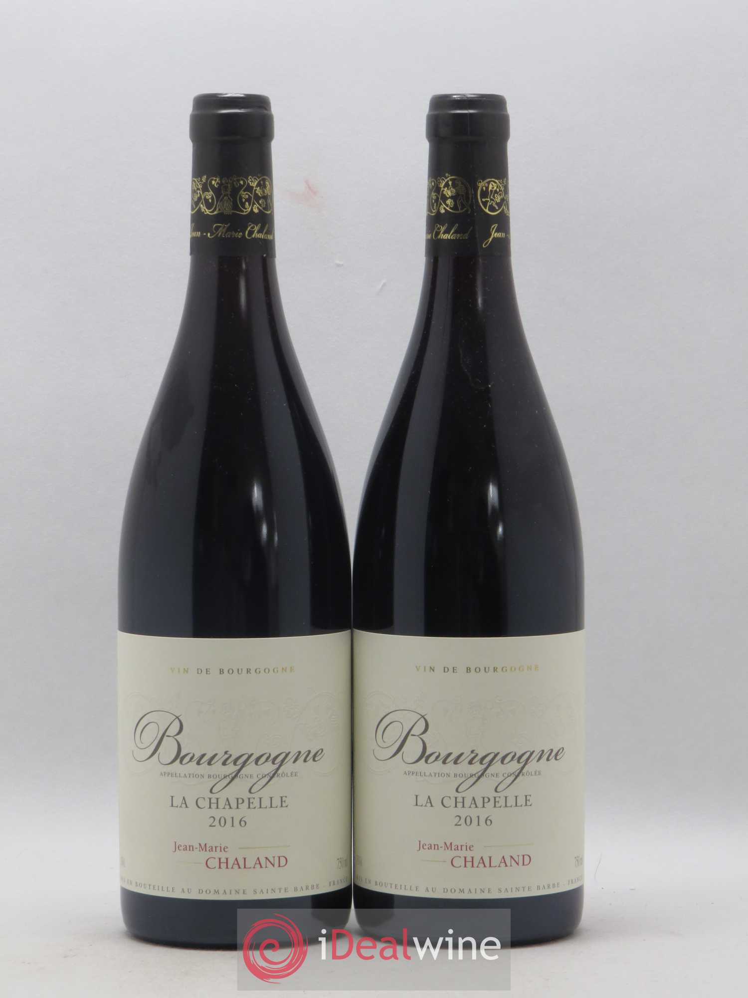 Bourgogne La Chapelle JM Chaland 2016 - Posten von 2 Flaschen - 0