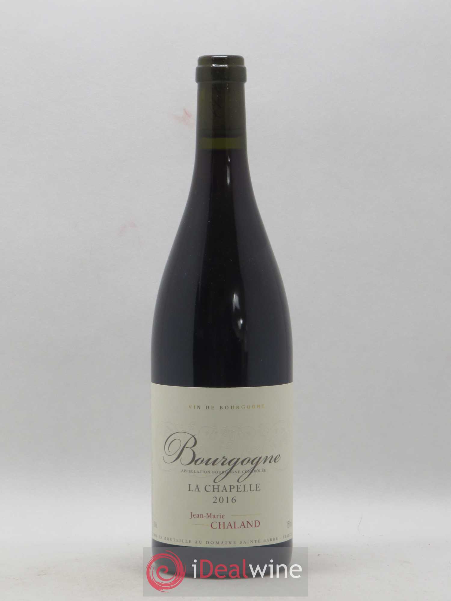 Bourgogne La Chapelle JM Chaland 2016 - Posten von 1 Flasche - 0