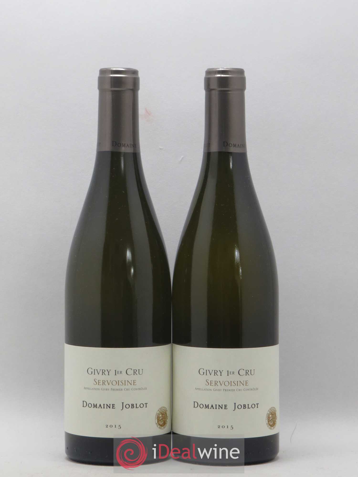 Givry 1er Cru Servoisine Joblot (Domaine) 2015 - Lot de 2 bouteilles - 0