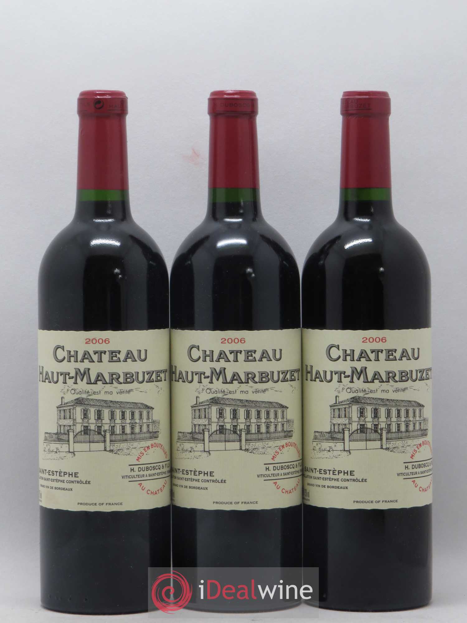 Château Haut Marbuzet 2006 - Lot de 6 bouteilles - 2