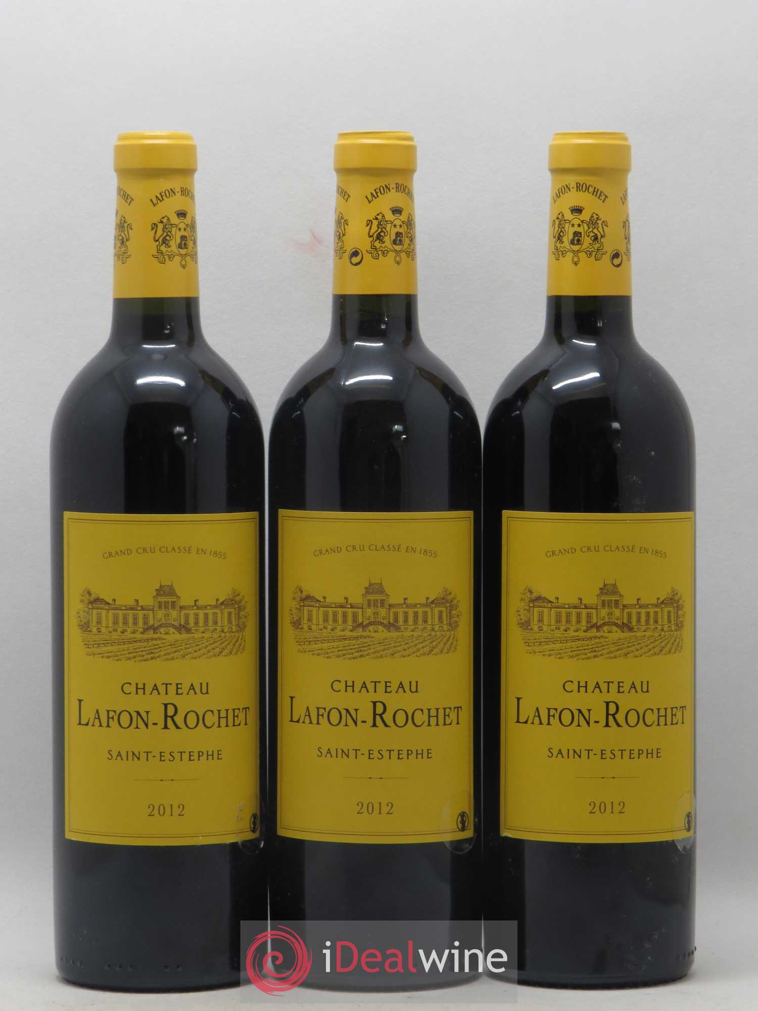 Château Lafon Rochet 4ème Grand Cru Classé 2012 - Lot de 6 bouteilles - 1
