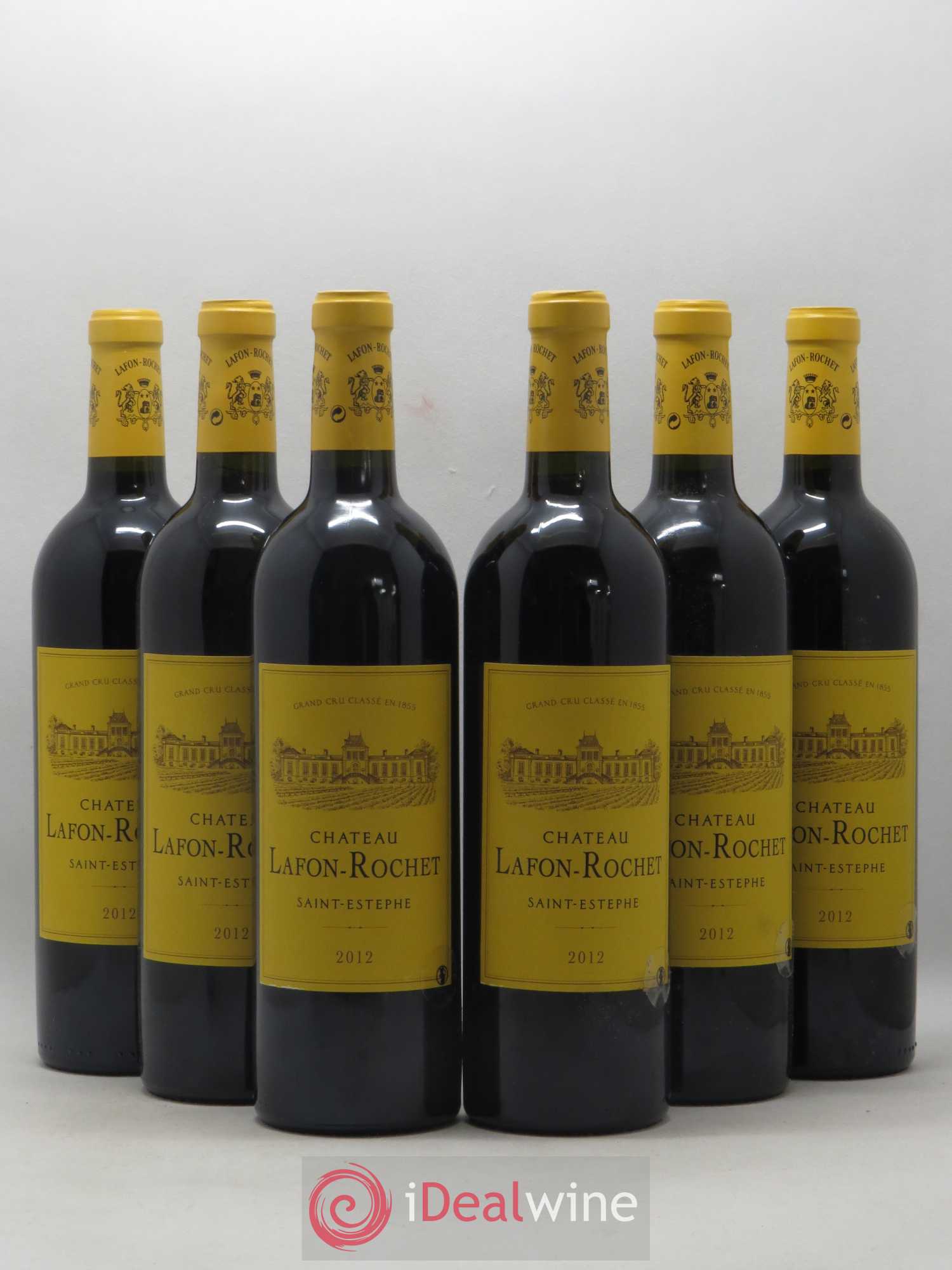 Château Lafon Rochet 4ème Grand Cru Classé 2012 - Lot de 6 bouteilles - 0