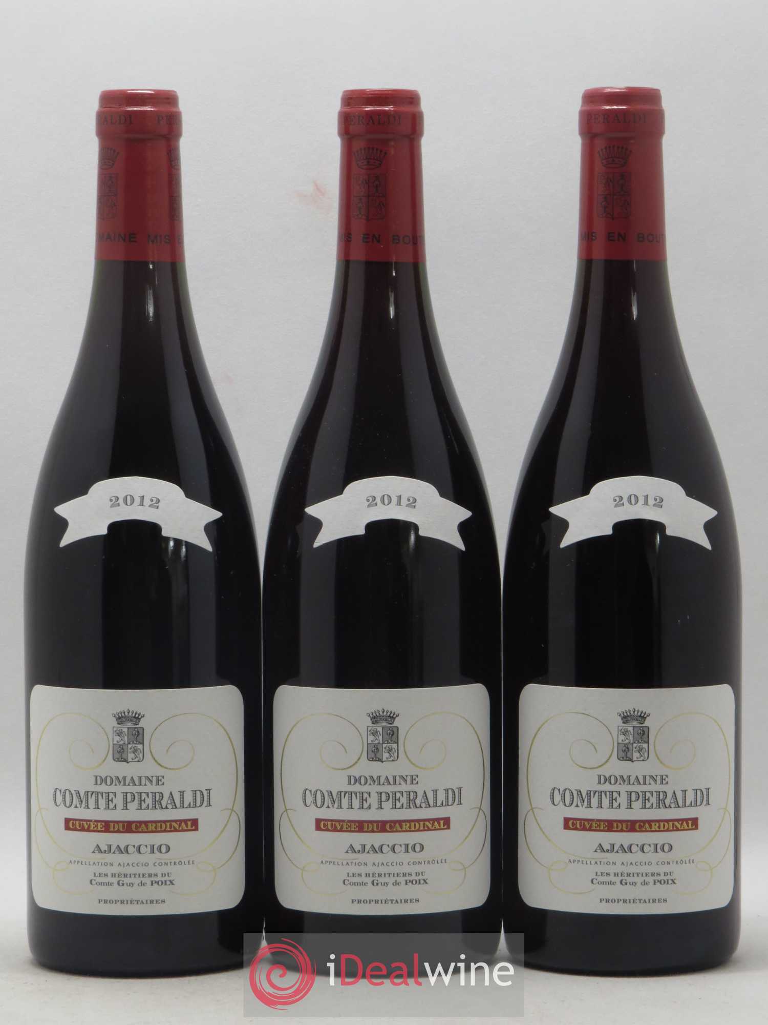 Ajaccio Cuvée du Cardinal Comte Peraldi (Domaine) 2012 - Lot de 3 bouteilles - 0