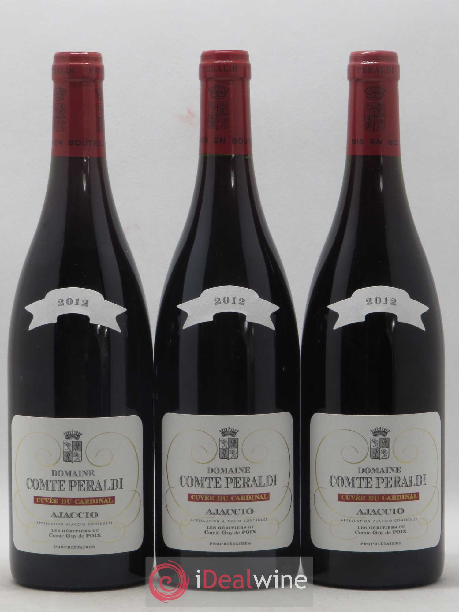 Ajaccio Cuvée du Cardinal Comte Peraldi (Domaine) 2012 - Lot de 3 bouteilles - 0
